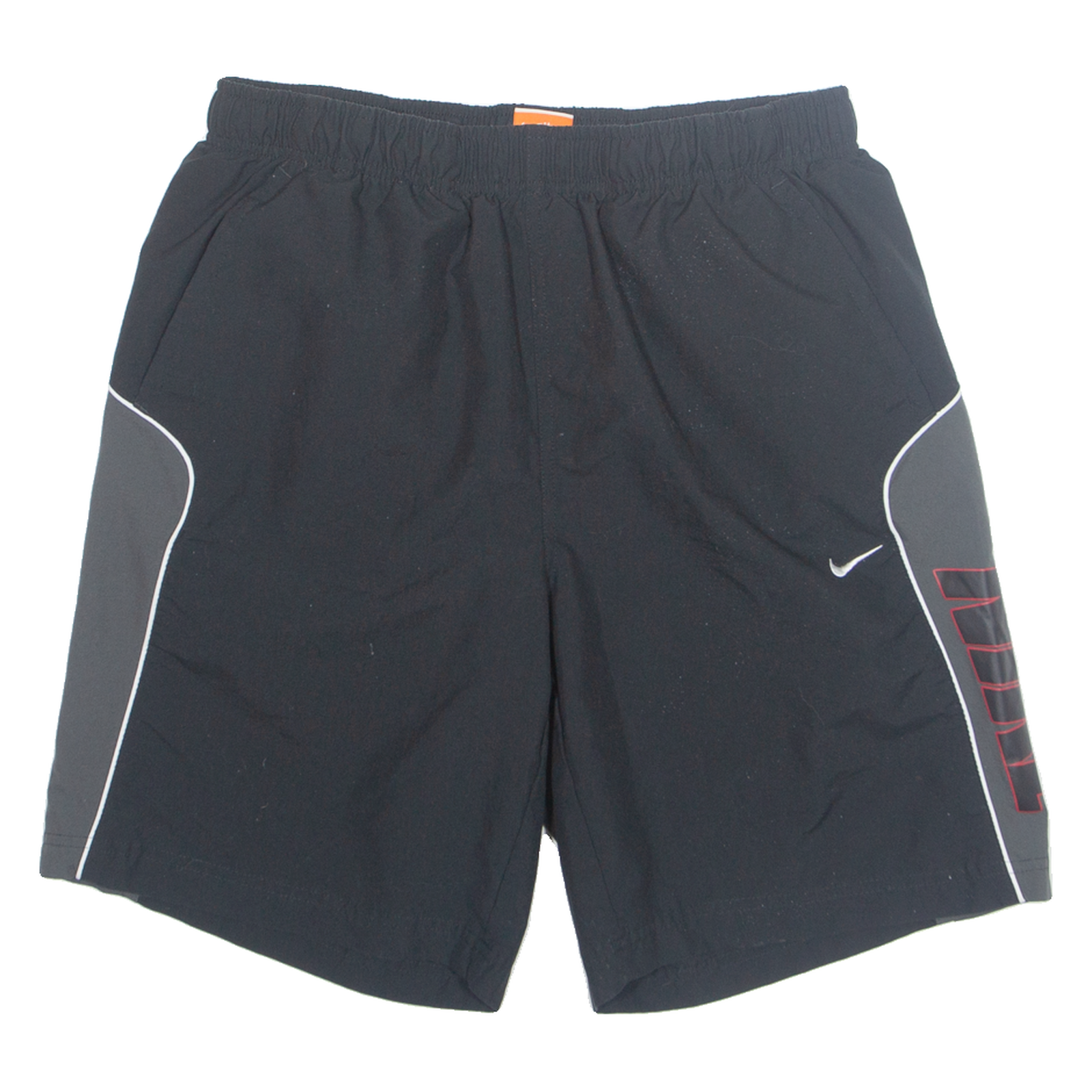 NIKE Mesh Lined Mens Swimming Shorts Black Relaxed M W28 Refurbished - N/A refurbished available on Cerqular