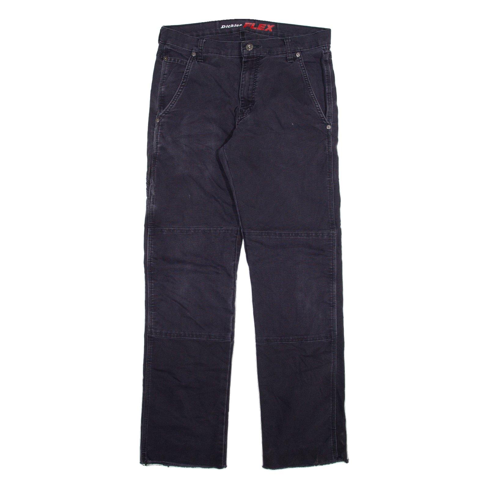 DICKIES Mens Trousers Grey Regular Straight W32 L32 Refurbished - N/A refurbished available on Cerqular