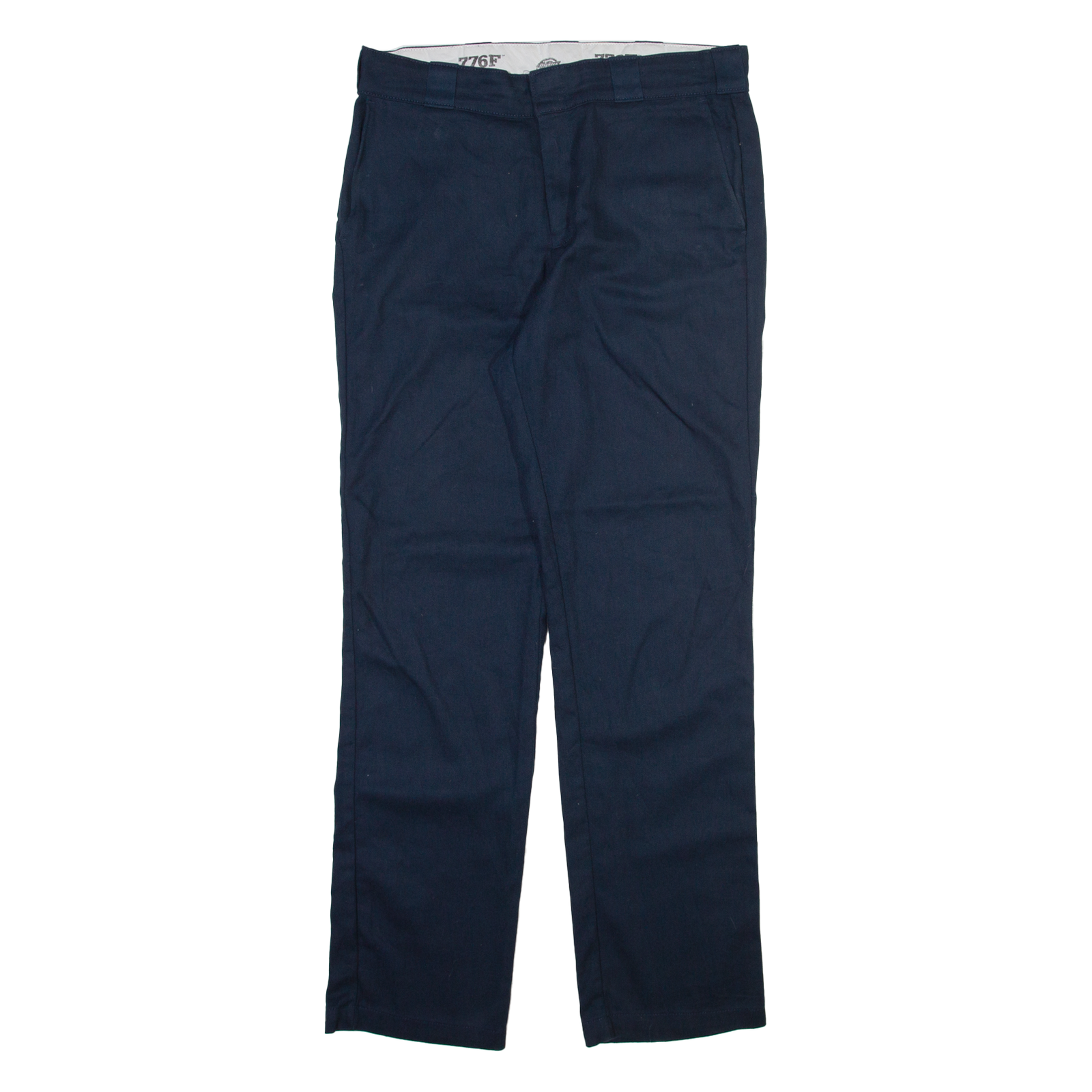 DICKIES 776f Womens Trousers Blue Regular Straight W32 L31 Refurbished - N/A refurbished available on Cerqular