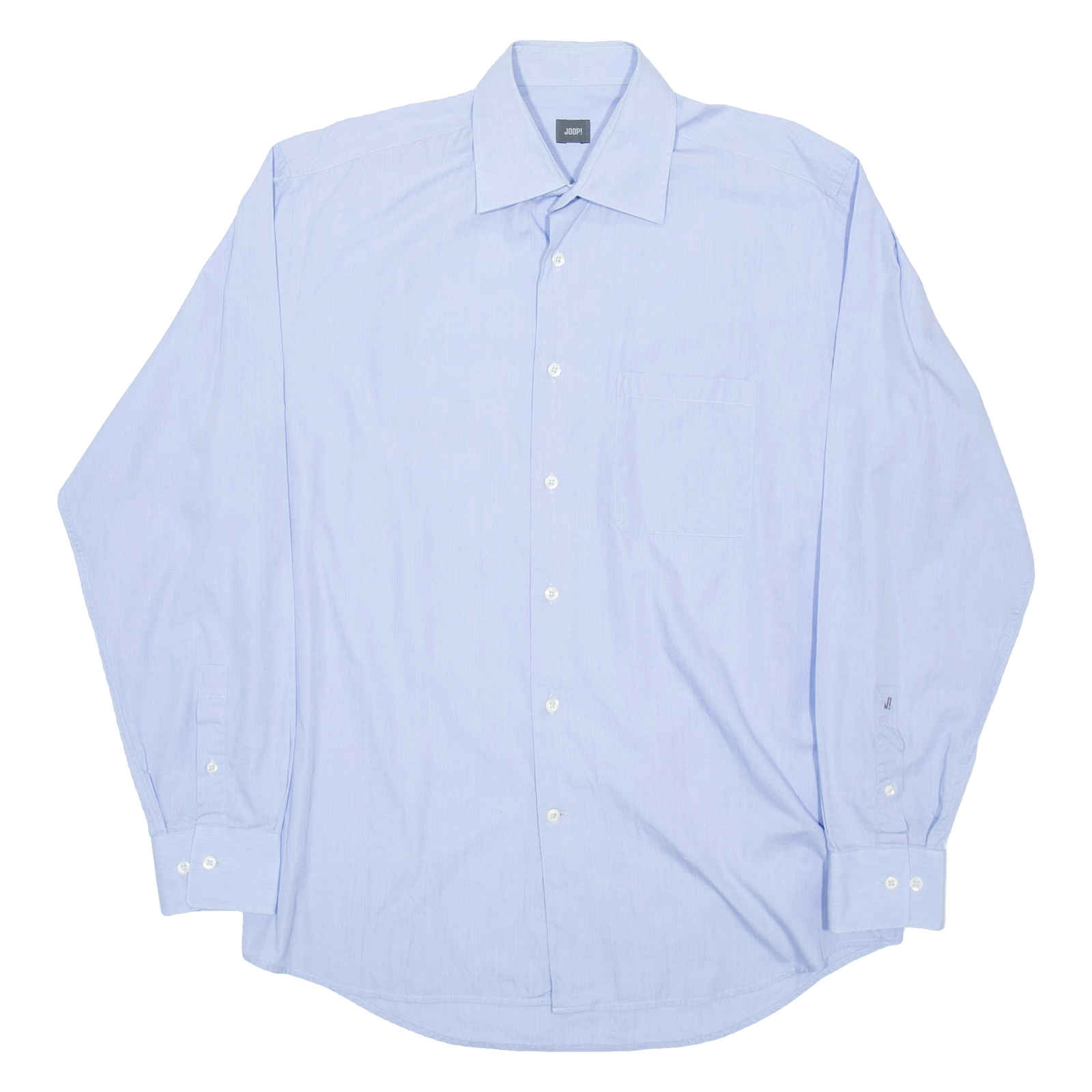 JOOP Mens Formal Shirt Blue Long Sleeve M Refurbished - N/A refurbished available on Cerqular