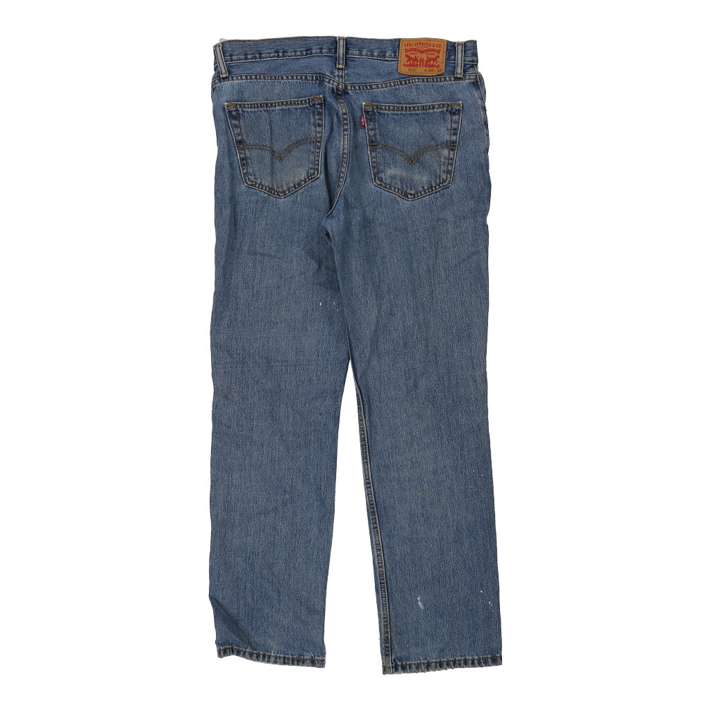 Buy 516 Levis Jeans - 34W UK 14 Blue Cotton Refurbished - $24.11 516 Levis Jeans - 34W UK 14 Blue Cotton Refurbished - Thrifted (note: this is a term often used to describe second- refurbished available on Cerqular