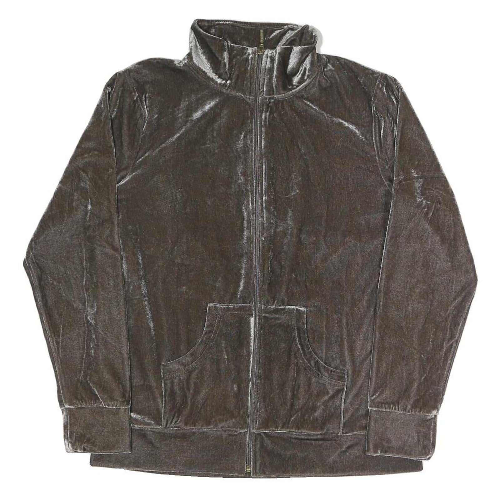 Buy YAMAMAY Womens Brown Velvet Zip Jacket L Polyester Blend Casual Lightweight Refurbished - $37.69 YAMAMAY Womens Brown Velvet Zip Jacket L Polyester Blend Casual Lightweight Refurbished - N/A refurbished available on Cerqular