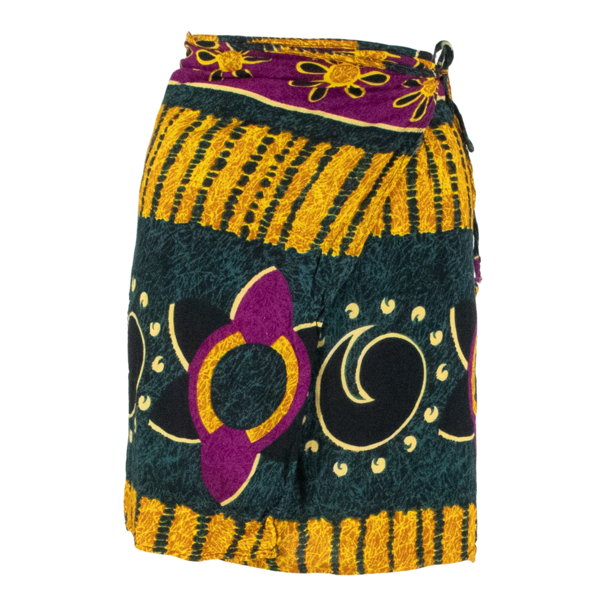 READYMADE Womens Mini Skirt Purple Short Crazy Pattern XL Refurbished - N/A refurbished available on Cerqular