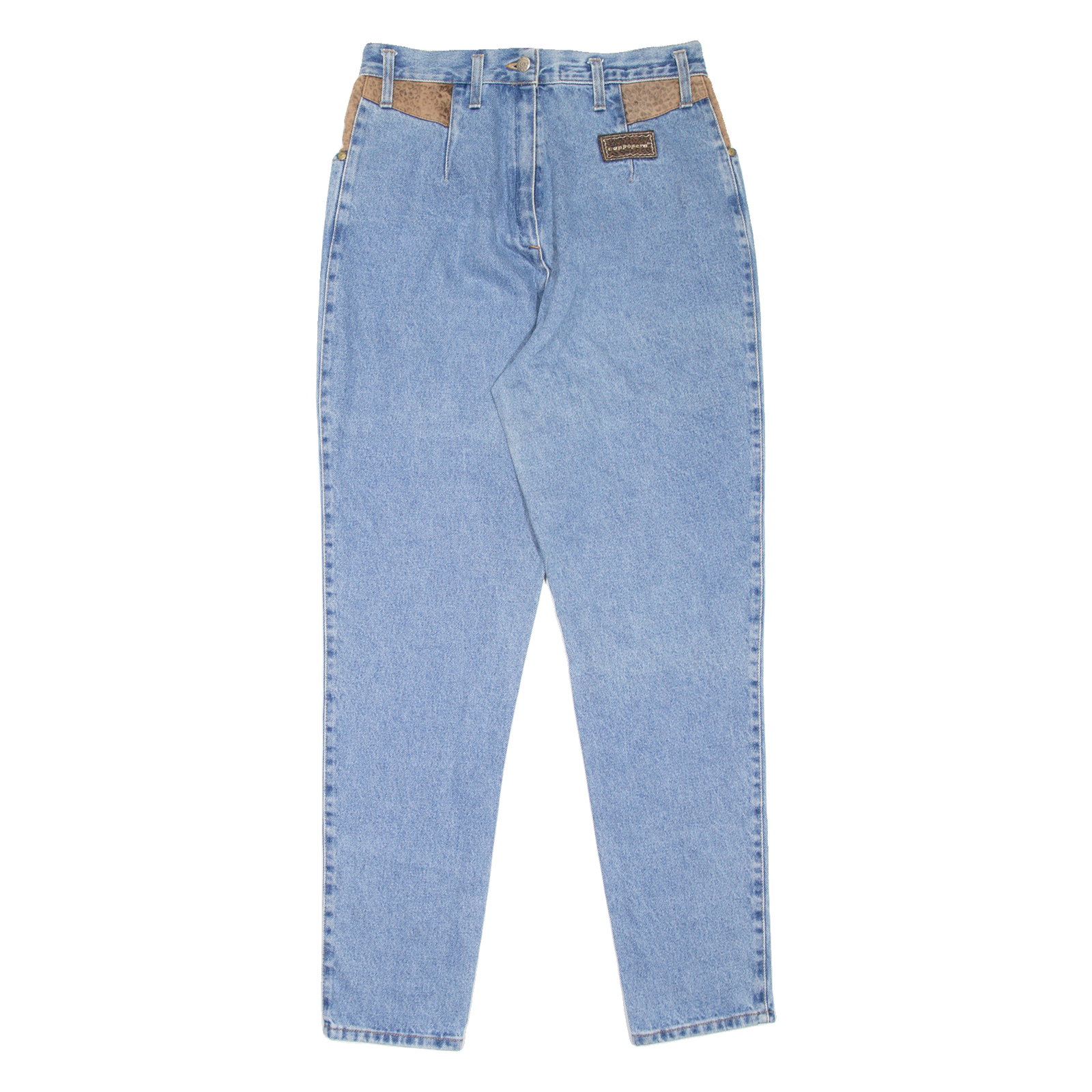 CAPPOPERA Womens Jeans Blue Regular Mom W29 L31 Refurbished - N/A refurbished available on Cerqular