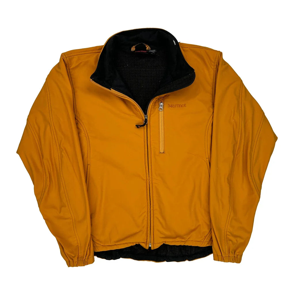 Marmot Jacket - Large Orange Polyester Refurbished - Thrifted (note: this is a term often used to describe second- refurbished available on Cerqular