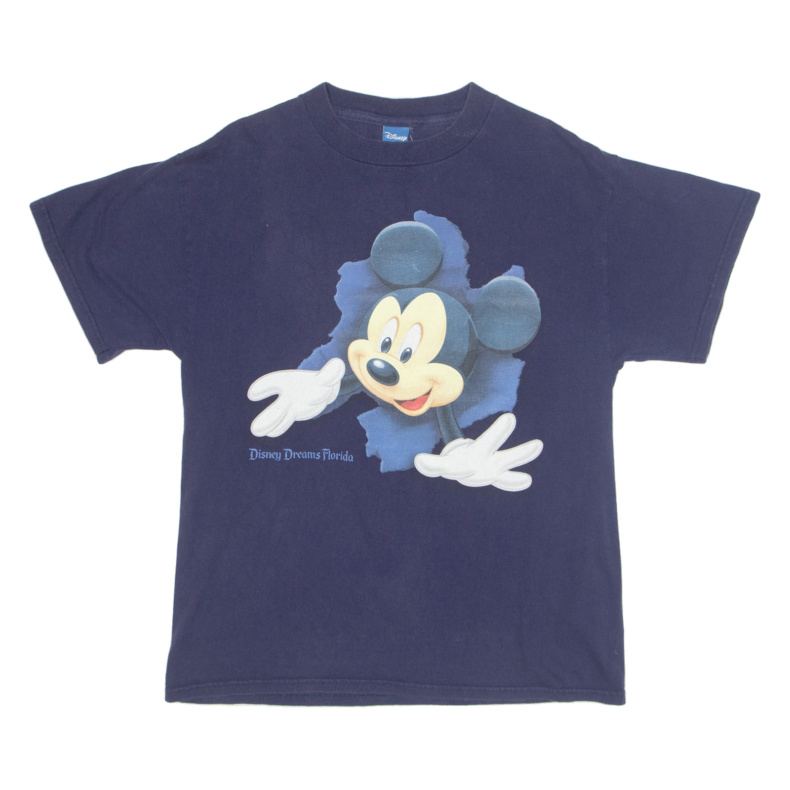 DISNEY Mickey Florida Mens T-Shirt Blue USA S Refurbished - N/A refurbished available on Cerqular