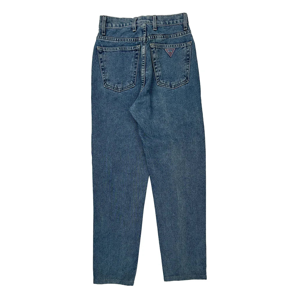 Guess Jeans - 24W UK 6 Blue Cotton Refurbished - Thrifted (note: this is a term often used to describe second- refurbished available on Cerqular