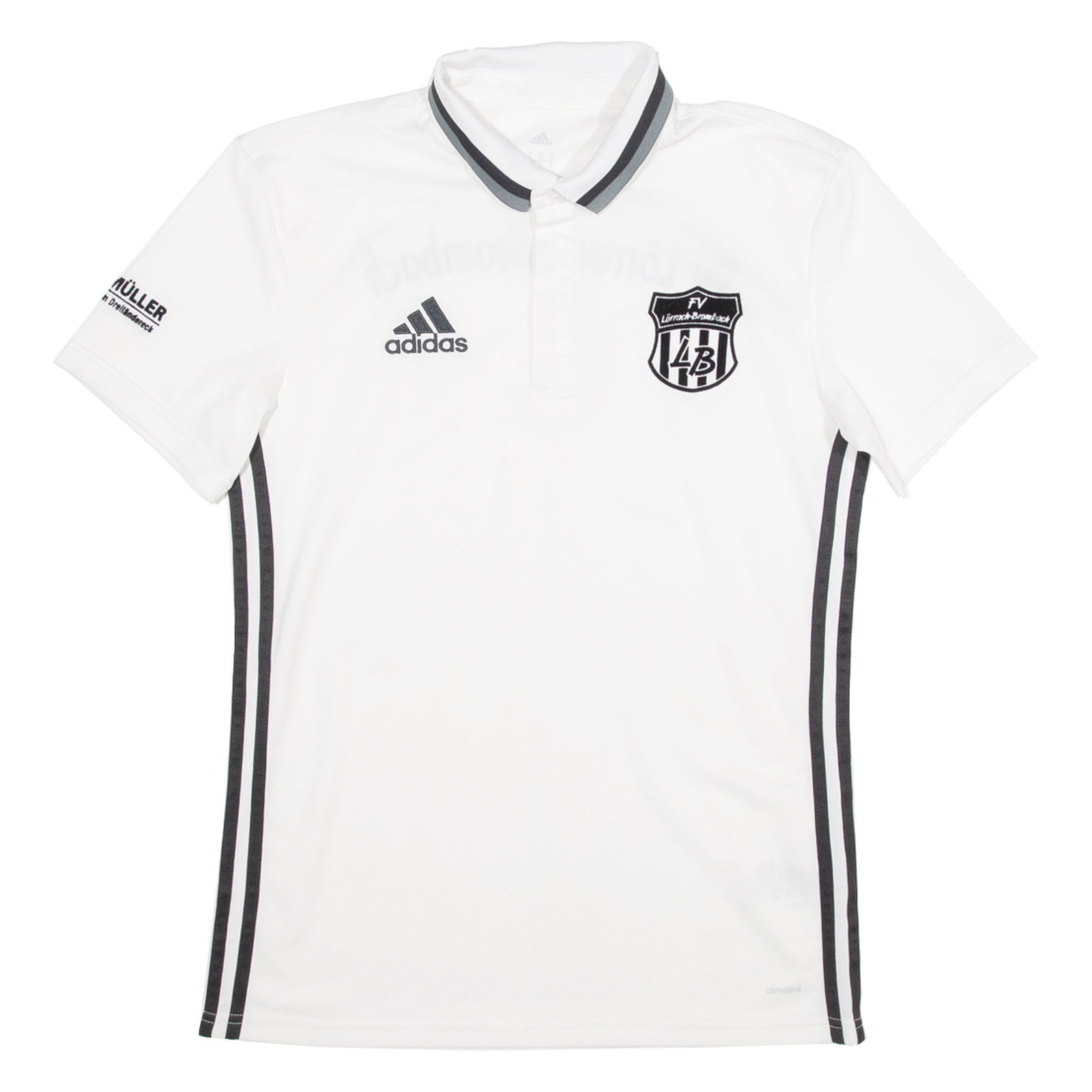 ADIDAS FV Lorrach Brombach Mens Polo Shirt White S Refurbished - N/A refurbished available on Cerqular