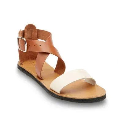 The Jasmine Leather Sandal | Color: Caramel | Size: 8 Refurbished - Brave Soles refurbished available on Cerqular