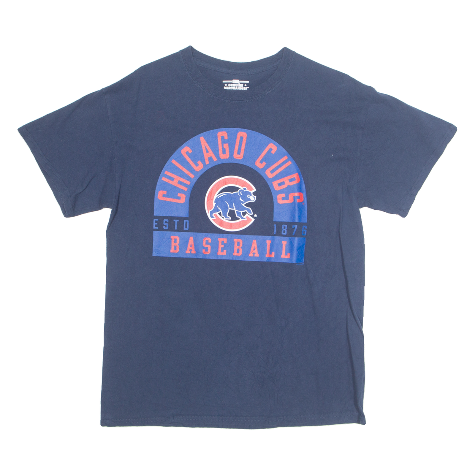 Buy MLB Chicago Cubs Baseball Mens T-Shirt Blue USA M Refurbished - $16.89 MLB Chicago Cubs Baseball Mens T-Shirt Blue USA M Refurbished - N/A refurbished available on Cerqular