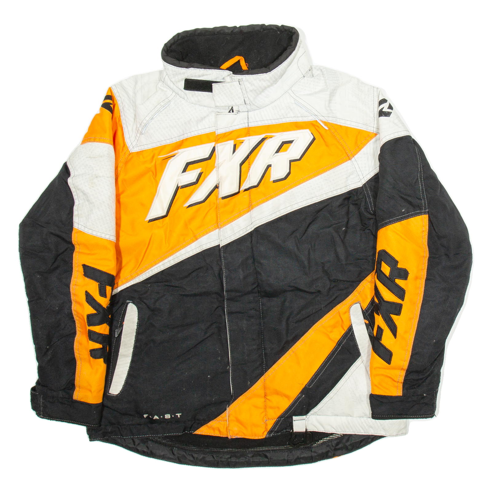 FXR Mens Biker Jacket Orange  M Refurbished - N/A refurbished available on Cerqular