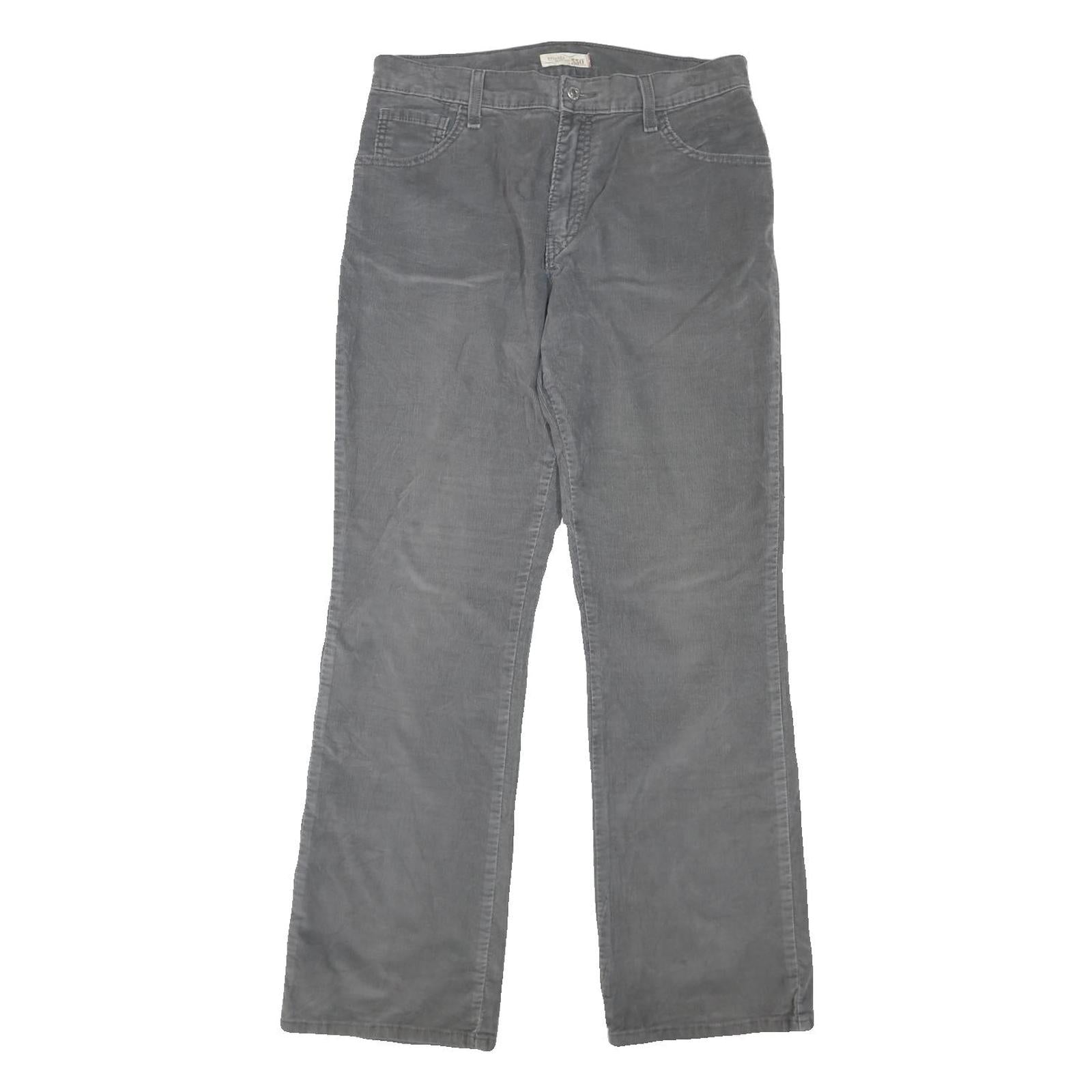 Buy LEVI'S Mens Cotton Blend Grey Regular Straight Trousers W32 L32 Casual Zip Refurbished - $41.59 LEVI'S Mens Cotton Blend Grey Regular Straight Trousers W32 L32 Casual Zip Refurbished - N/A refurbished available on Cerqular