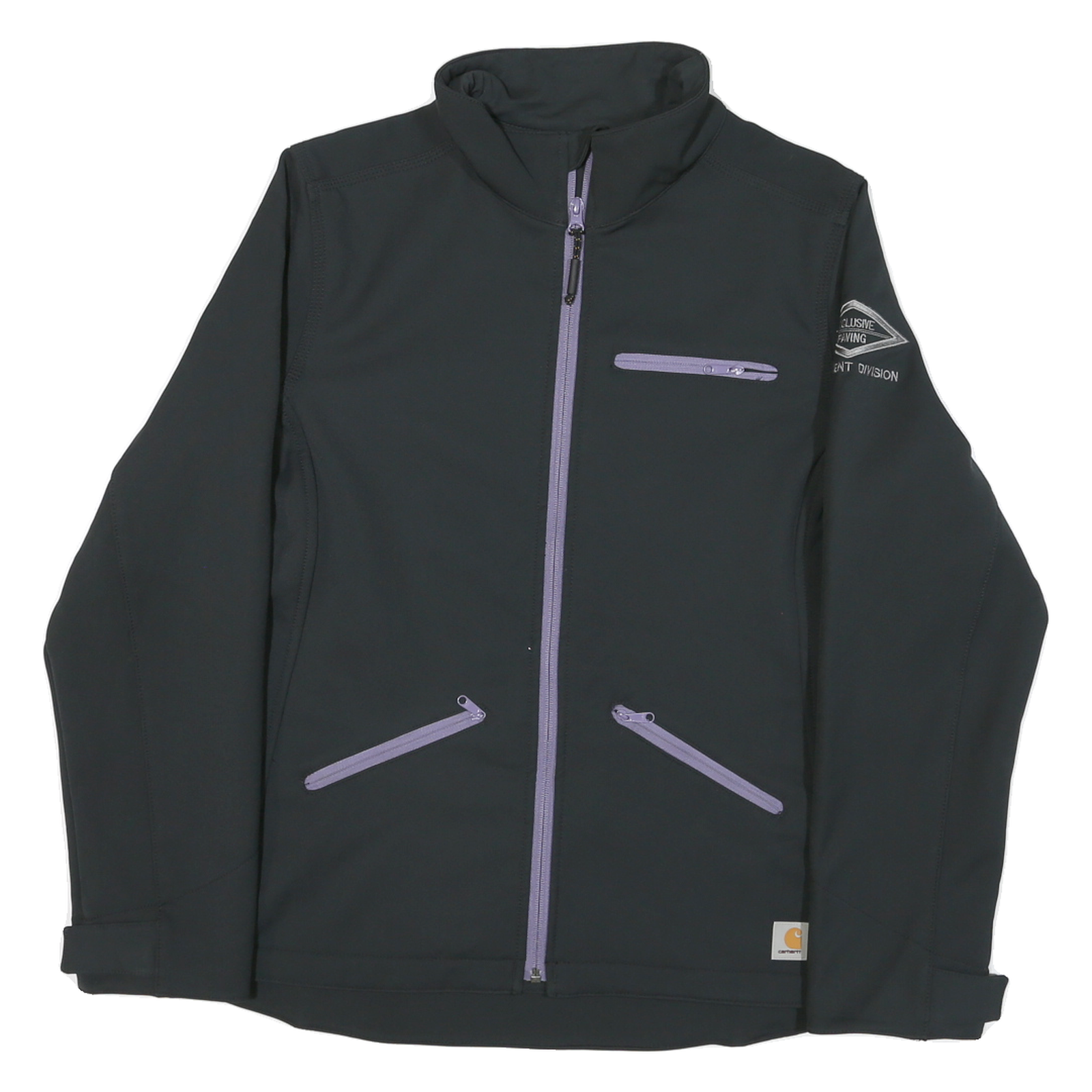 CARHARTT Womens Black Softshell Zip Jacket M Polyester Blend Workwear Casual Refurbished - N/A refurbished available on Cerqular