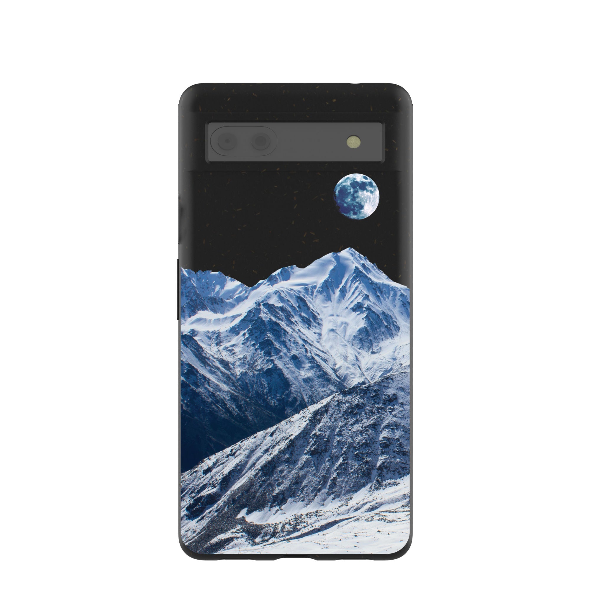 Black Night Slopes Google Pixel 6a Case Refurbished - Pela Case refurbished available on Cerqular