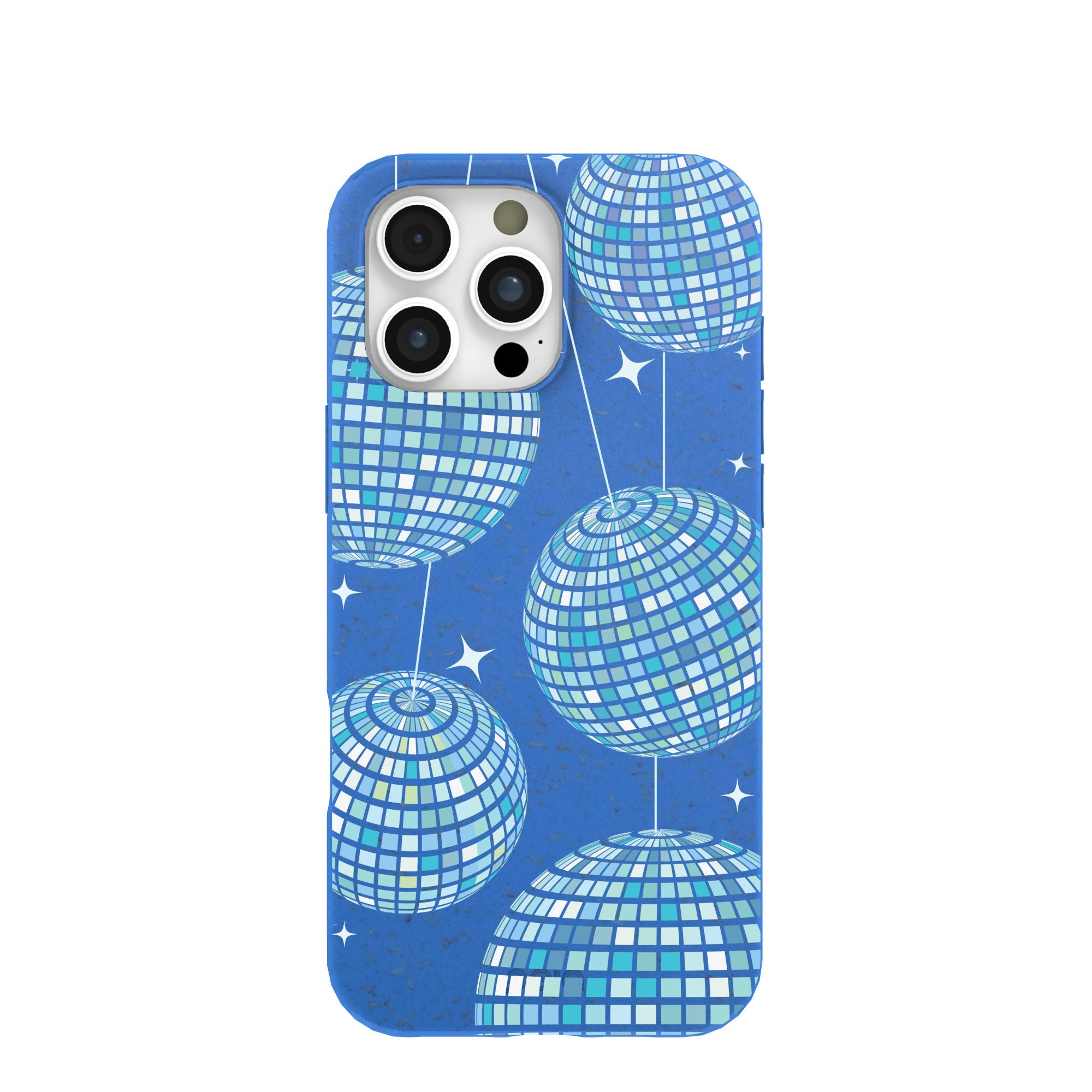 Electric Blue Blue Groove iPhone 16 Pro Max Case Refurbished - Pela Case refurbished available on Cerqular