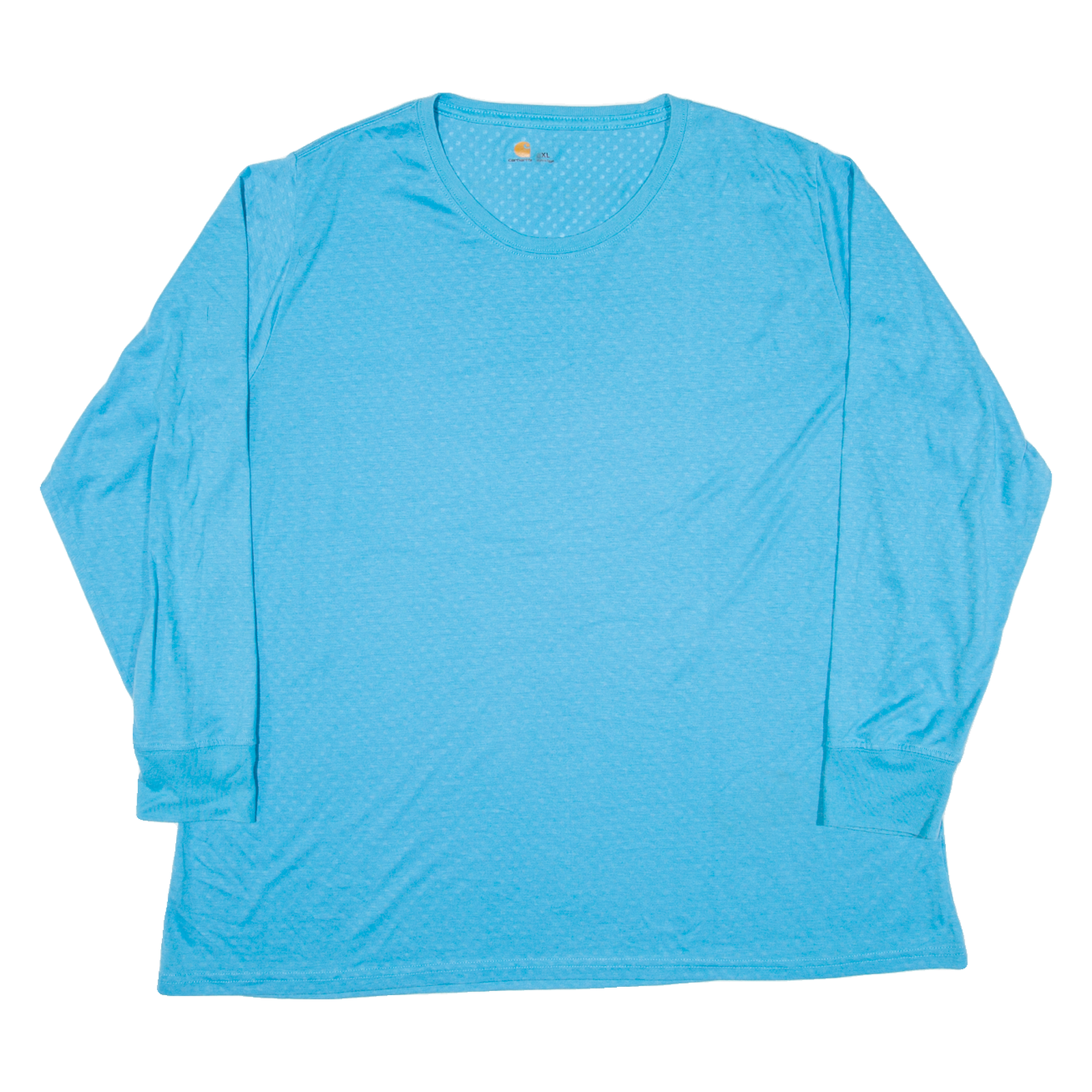 CARHARTT Womens T-Shirt Blue Long Sleeve XL Refurbished - N/A refurbished available on Cerqular