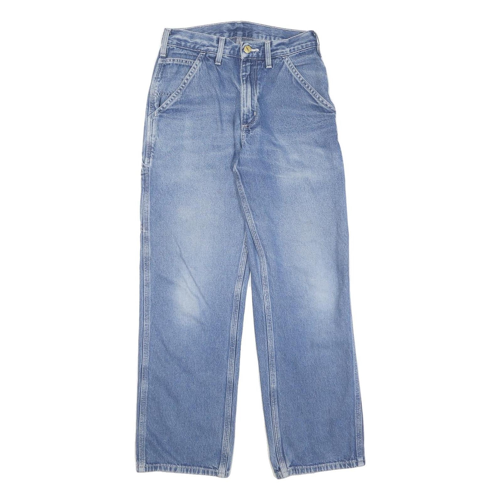 CARHARTT Mens Jeans Blue Slim Straight Denim Medium W28 L30 Workwear Pocket Refurbished - N/A refurbished available on Cerqular