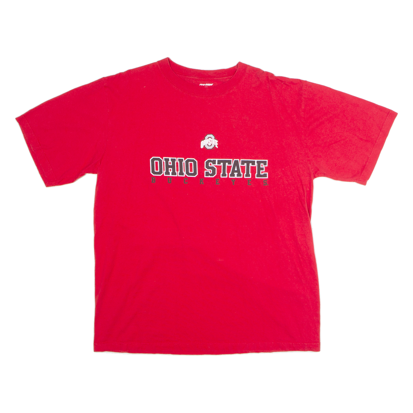 Buy PROEDGE Ohio State Buckeyes Mens T-Shirt Red USA Crew Neck XL Refurbished - $18.19 PROEDGE Ohio State Buckeyes Mens T-Shirt Red USA Crew Neck XL Refurbished - N/A refurbished available on Cerqular