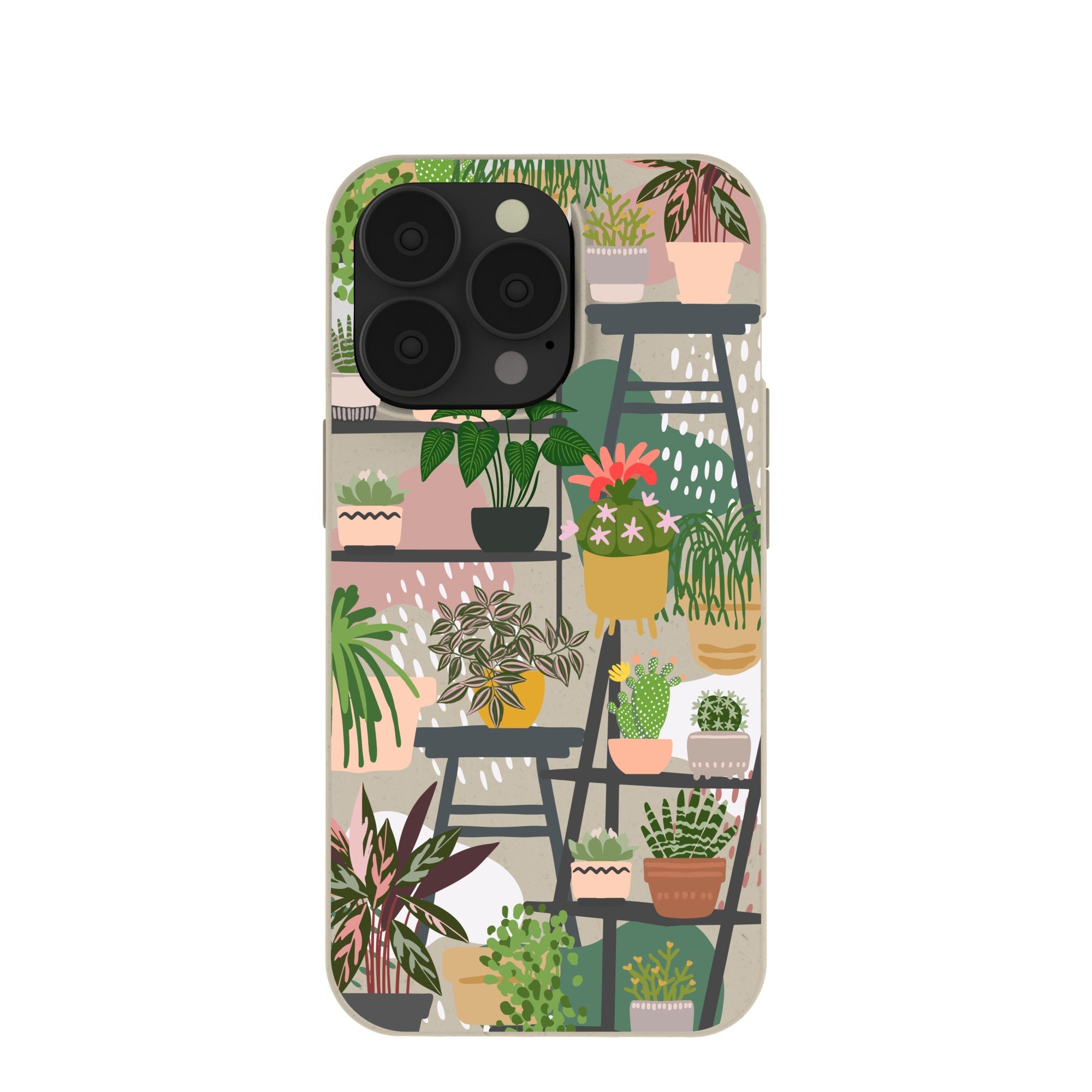 London Fog Botanical Oasis iPhone 13 Pro Case Refurbished - Pela Case refurbished available on Cerqular