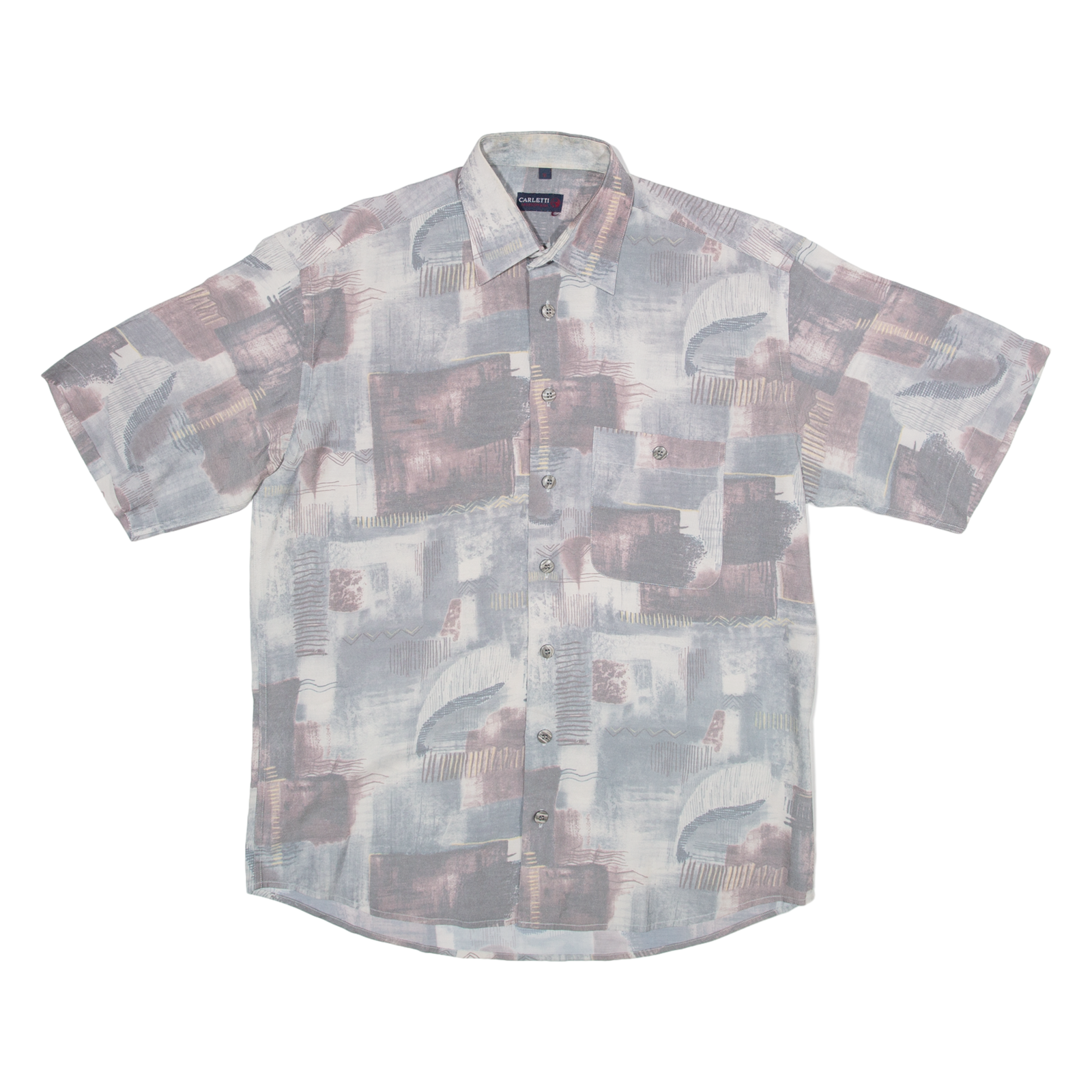 CARLETTI Mens Shirt Grey M Refurbished - N/A refurbished available on Cerqular