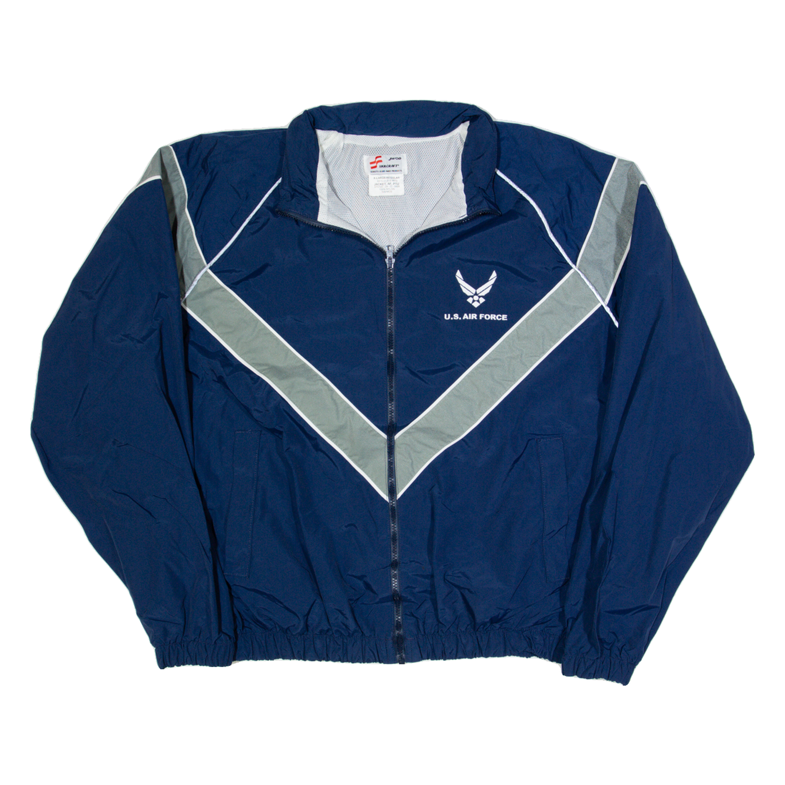 SKILCRAFT US Air Force Mens Bomber Jacket Blue USA XL Refurbished - N/A refurbished available on Cerqular