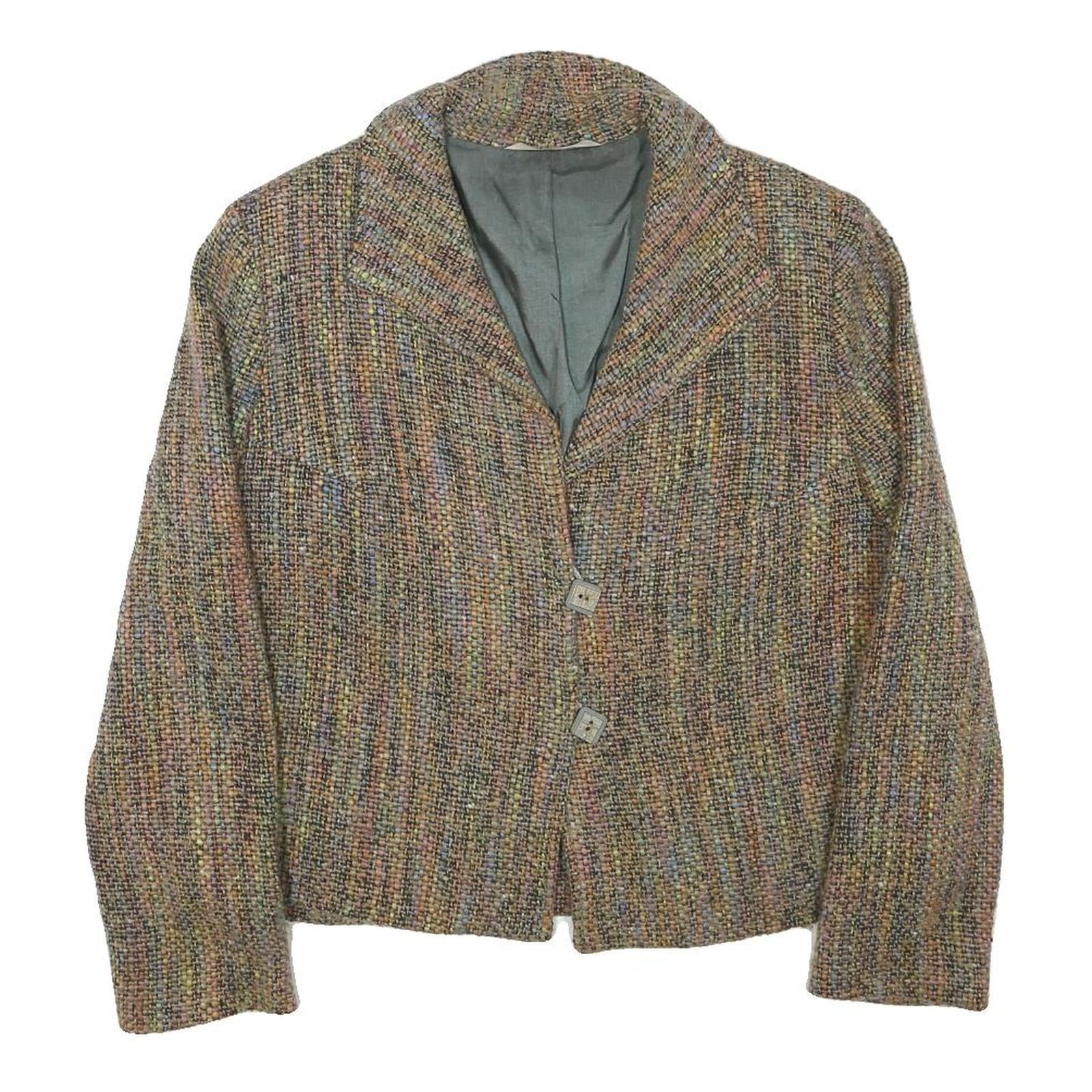 Buy Womens Beige Wool Blend Button Jacket M Woven Classic Stylish Warm Wear Refurbished - $51.99 Womens Beige Wool Blend Button Jacket M Woven Classic Stylish Warm Wear Refurbished - N/A refurbished available on Cerqular