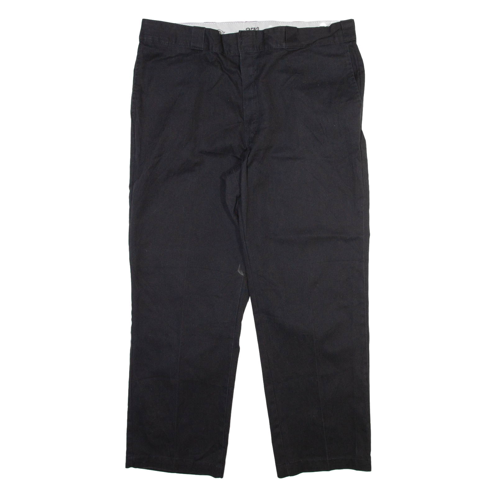 DICKIES 874 Workwear Mens Trousers Black Regular Straight W40 L29 Refurbished - N/A refurbished available on Cerqular