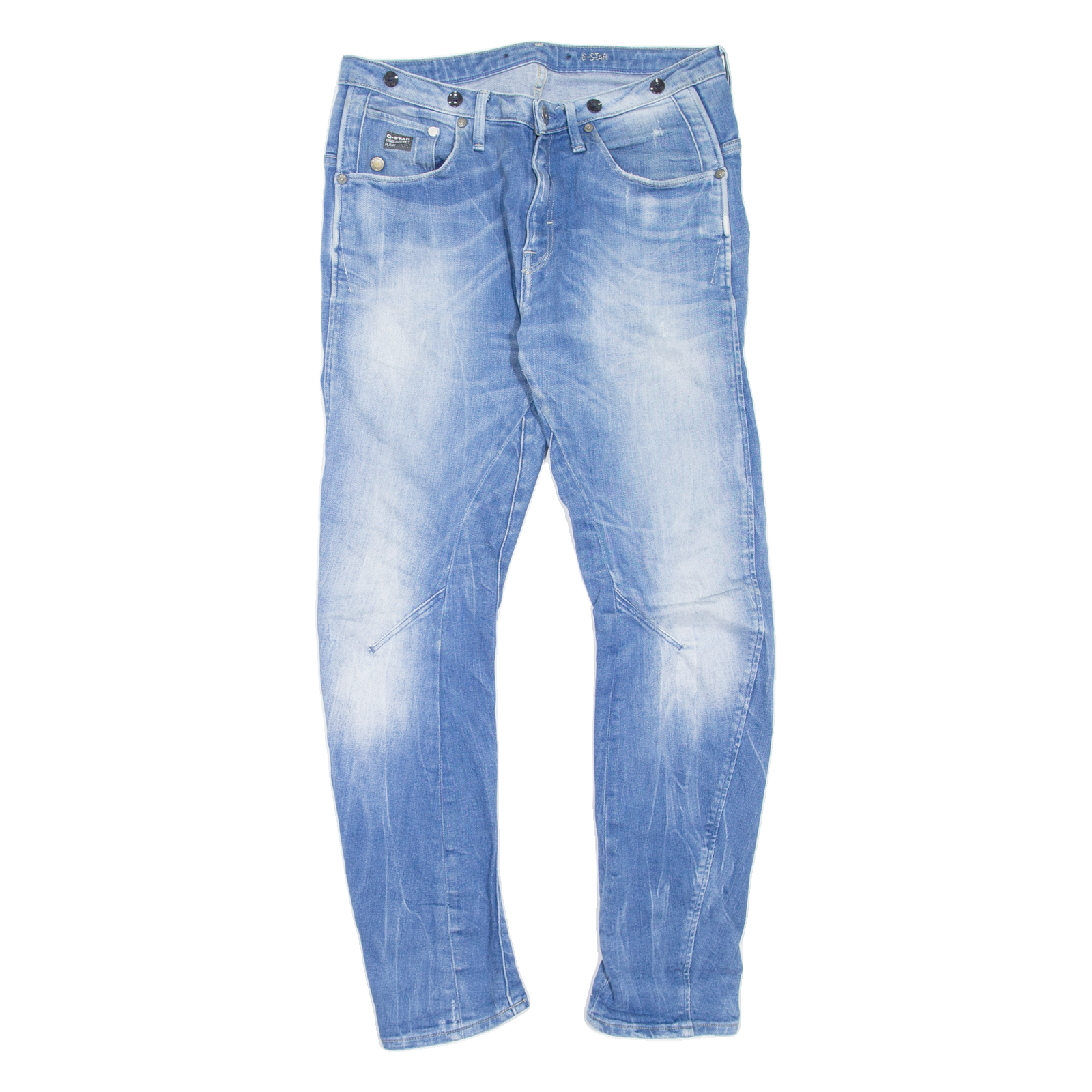 G-STAR Womens Jeans Blue Slim Skinny Stone Wash W30 L27 Refurbished - N/A refurbished available on Cerqular