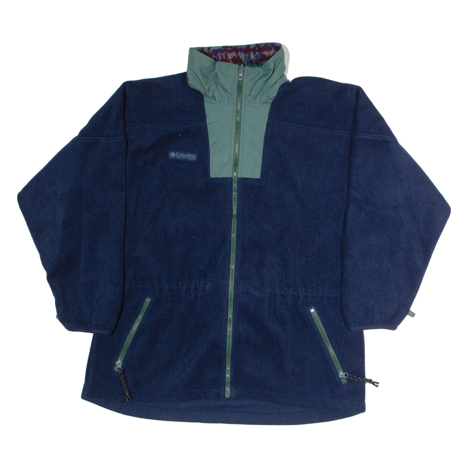 COLUMBIA Womens Fleece Jacket Blue XL Refurbished - N/A refurbished available on Cerqular