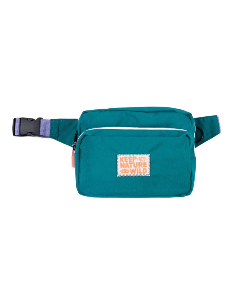 Buy KNW Fanny Pack | Teal/Lavender | Size: 48"" Strap Refurbished - $28.50 KNW Fanny Pack | Teal/Lavender | Size: 48"" Strap Refurbished - Keep Nature Wild refurbished available on Cerqular