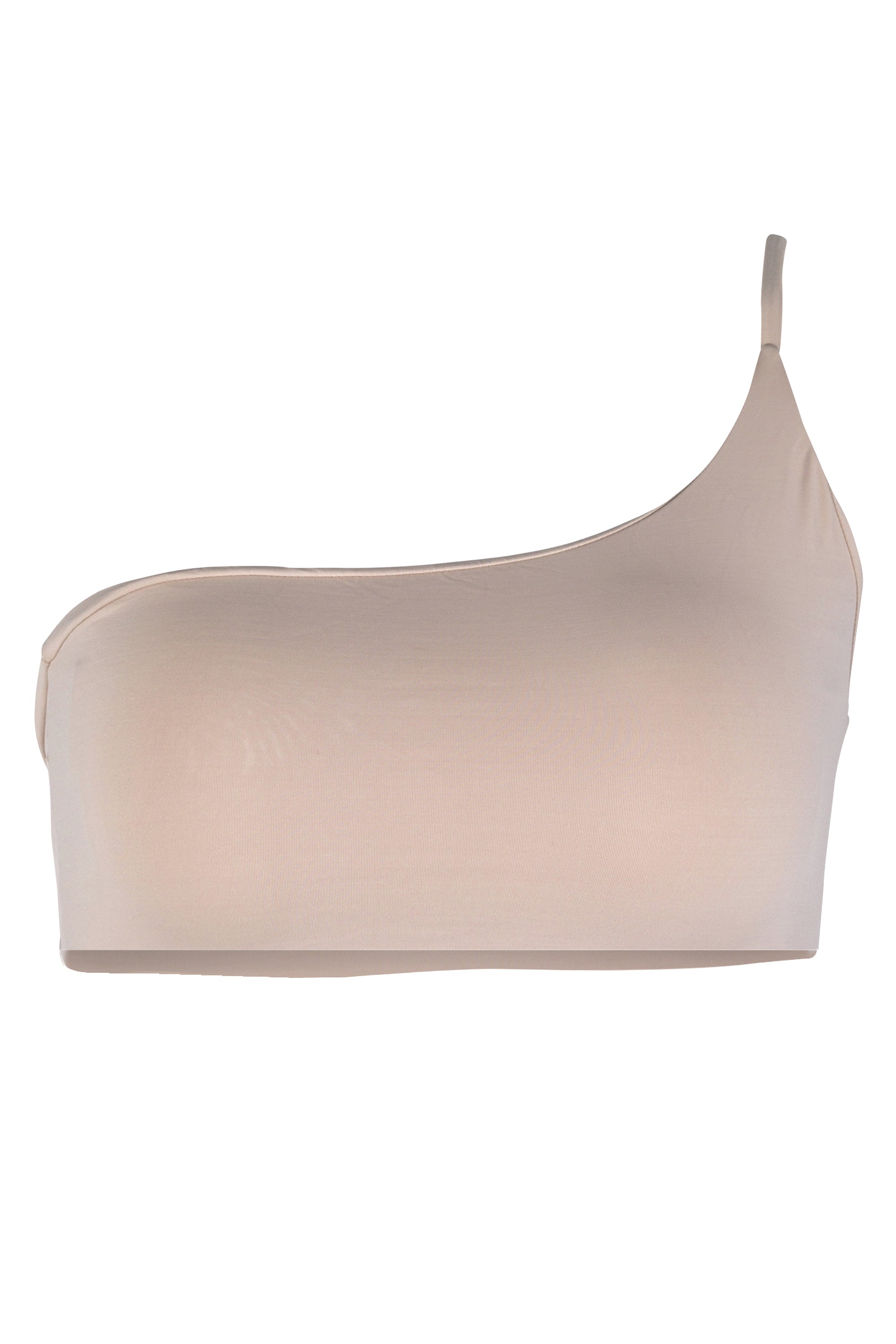 Buy Serena One Shoulder Bikini Top in Camel | Size: Small Refurbished - $105.00 Serena One Shoulder Bikini Top in Camel | Size: Small Refurbished - Sauipe Swim refurbished available on Cerqular