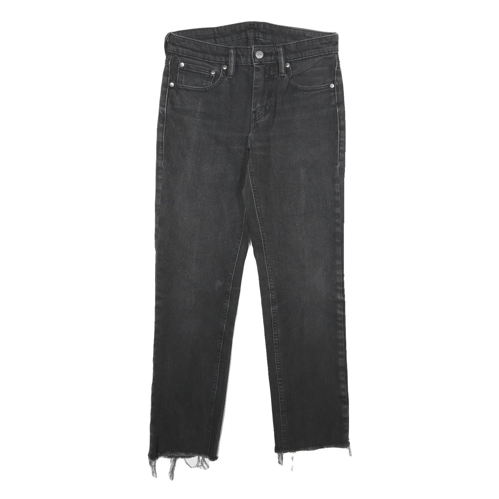 Buy LEVI'S 511 Slim Mens Jeans Black Denim Slim Straight Raw W28 L27 Distressed Hem Refurbished - $45.49 LEVI'S 511 Slim Mens Jeans Black Denim Slim Straight Raw W28 L27 Distressed Hem Refurbished - N/A refurbished available on Cerqular