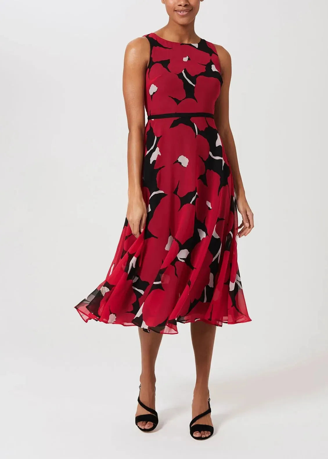 Carly Dress 0120/5675/9022l00 Black-Pink | Color: BLACK PINK | Size: 08 Refurbished - N/A (I could not find a well-known brand with this name refurbished available on Cerqular
