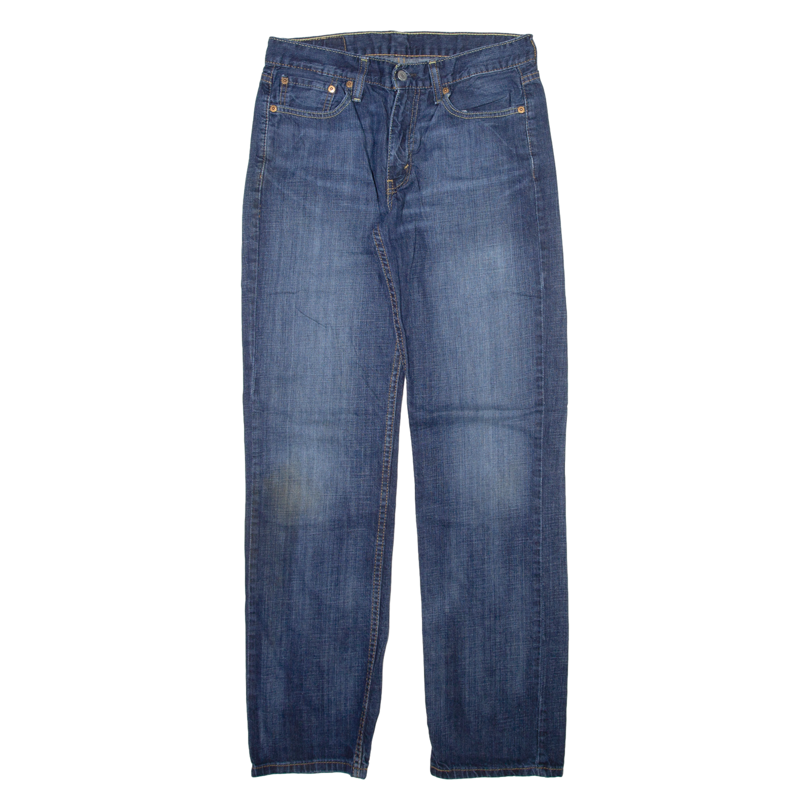 LEVI'S 514 Jeans Mens Blue Slim Straight W30 L32 Refurbished - N/A refurbished available on Cerqular