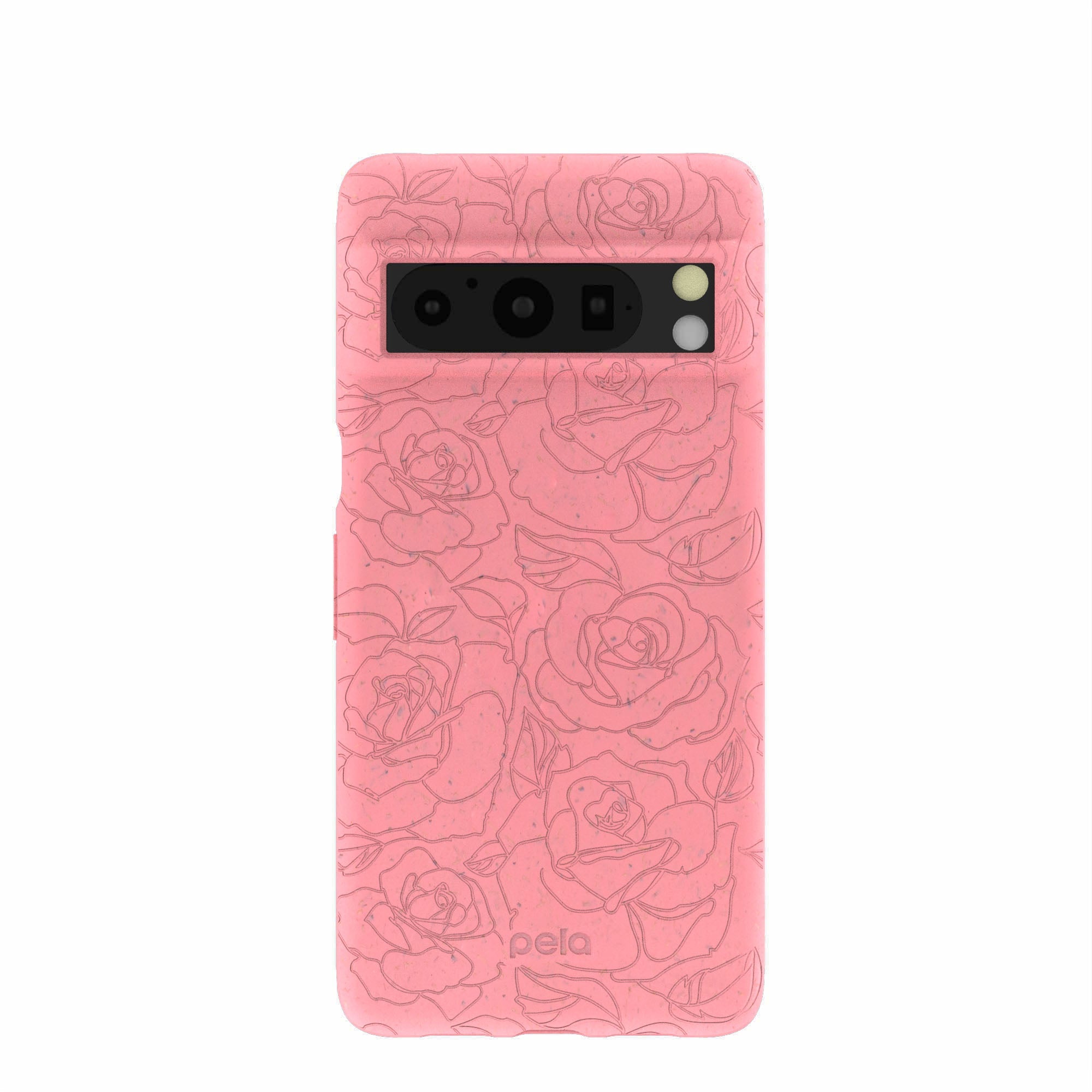 Bubblegum Pink Rosettes Google Pixel 8 Pro Case Refurbished - Pela Case refurbished available on Cerqular