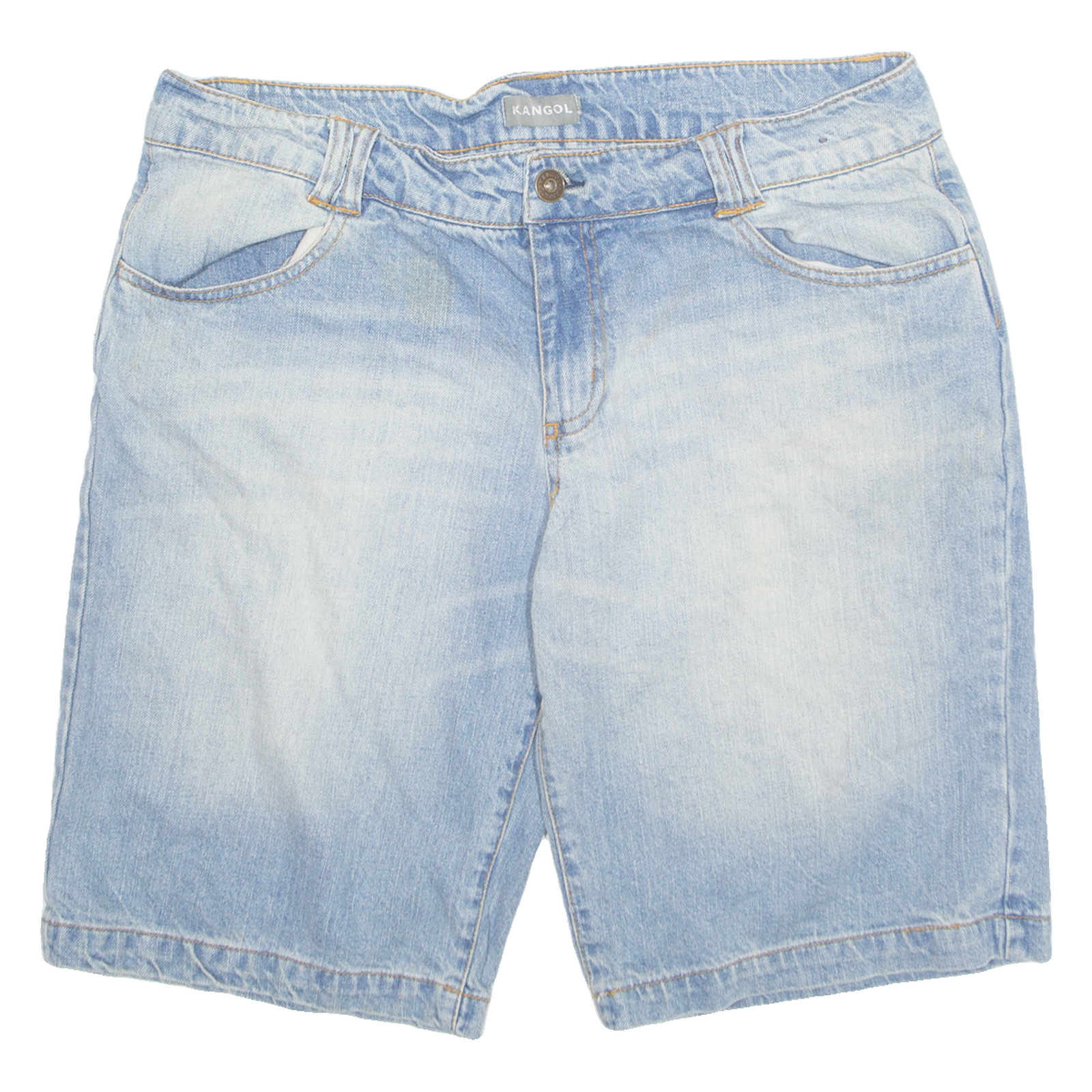 Buy KANGOL Mens Denim Shorts Blue L W36 Refurbished - $20.79 KANGOL Mens Denim Shorts Blue L W36 Refurbished - N/A refurbished available on Cerqular