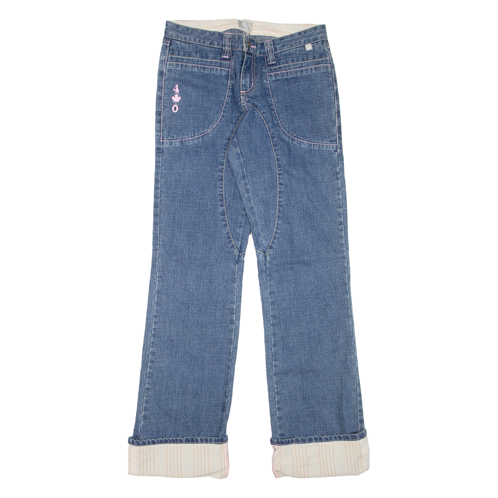 US FORTY Womens Jeans Blue Regular Straight W29 L33 Refurbished - N/A refurbished available on Cerqular