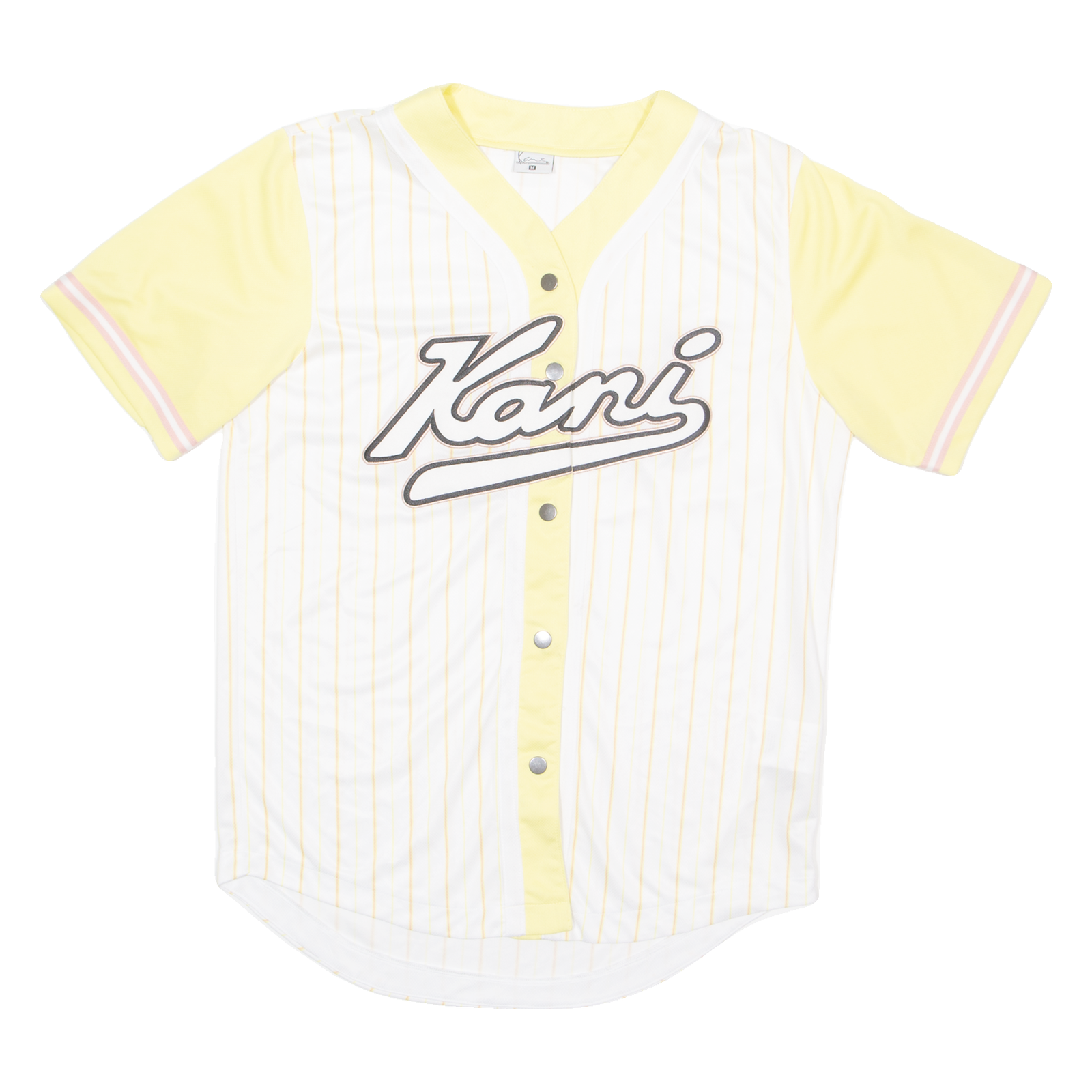 Buy KARL KANI Button Up Womens Jersey White USA Button Neck M Refurbished - $40.55 KARL KANI Button Up Womens Jersey White USA Button Neck M Refurbished - N/A refurbished available on Cerqular