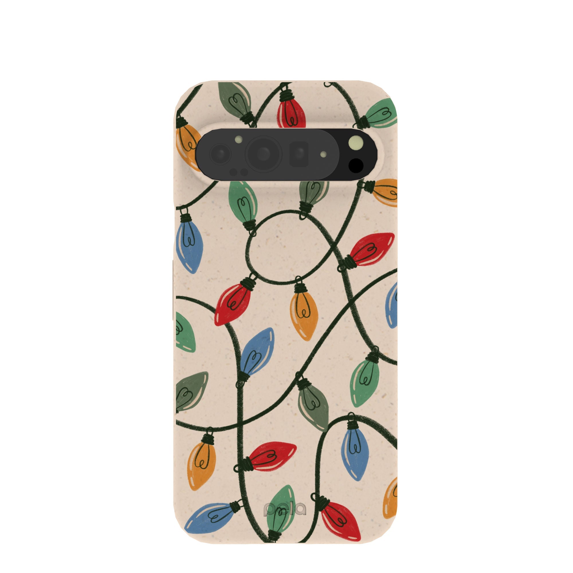 Seashell Holiday Lights Google Pixel 9 Pro XL Case Refurbished - Pela Case refurbished available on Cerqular