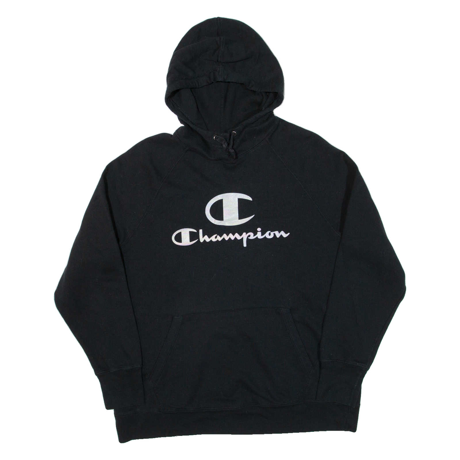 CHAMPION Womens Black Hoodie 2XL Refurbished - N/A refurbished available on Cerqular