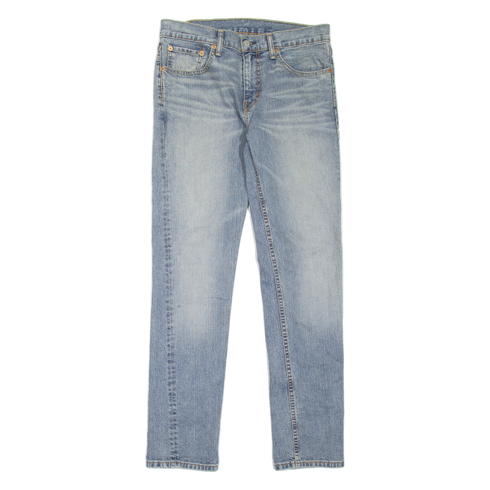 LEVI'S 511 Jeans Mens Blue Slim Straight Stone Wash W32 L34 Refurbished - N/A refurbished available on Cerqular