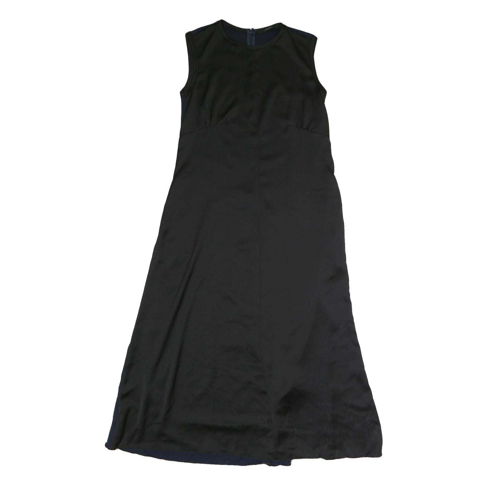 WEEKEND MAX MARA Womens Black & Navy Sleeveless Day Dress Polyester M Zip Refurbished - N/A refurbished available on Cerqular