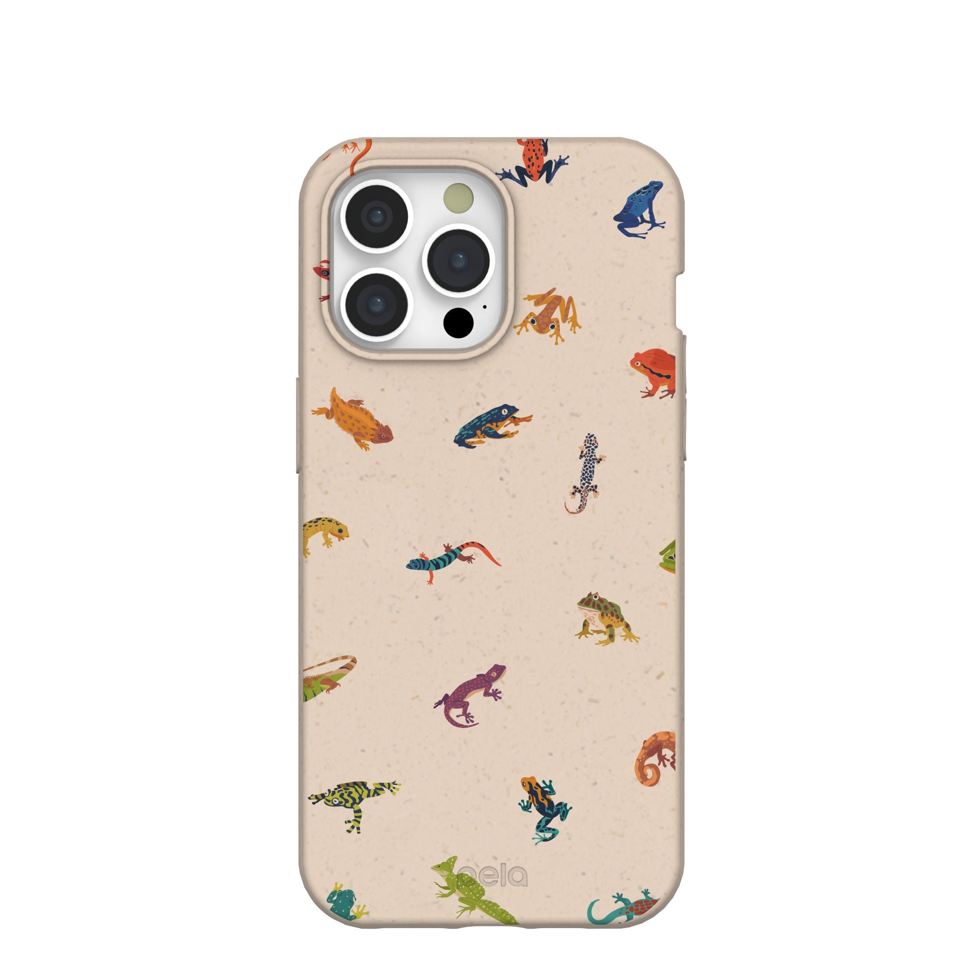 Seashell Tiny Amphibians iPhone 15 Pro Max Case Refurbished - Pela Case refurbished available on Cerqular