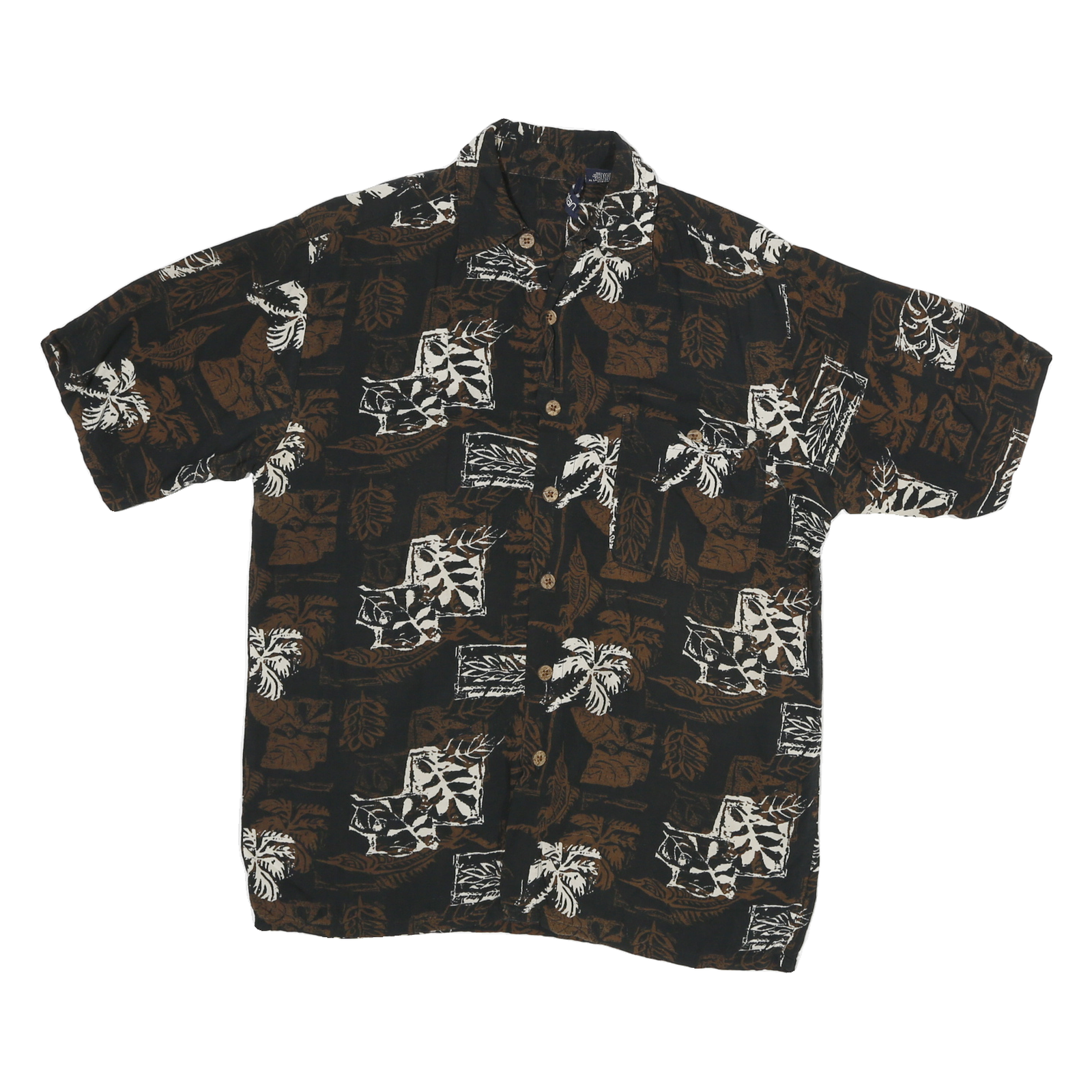 Buy PURITAN Mens Black & Brown Rayon Hawaiian Shirt S Beach Holiday Summer Casual Refurbished - $16.89 PURITAN Mens Black & Brown Rayon Hawaiian Shirt S Beach Holiday Summer Casual Refurbished - N/A refurbished available on Cerqular