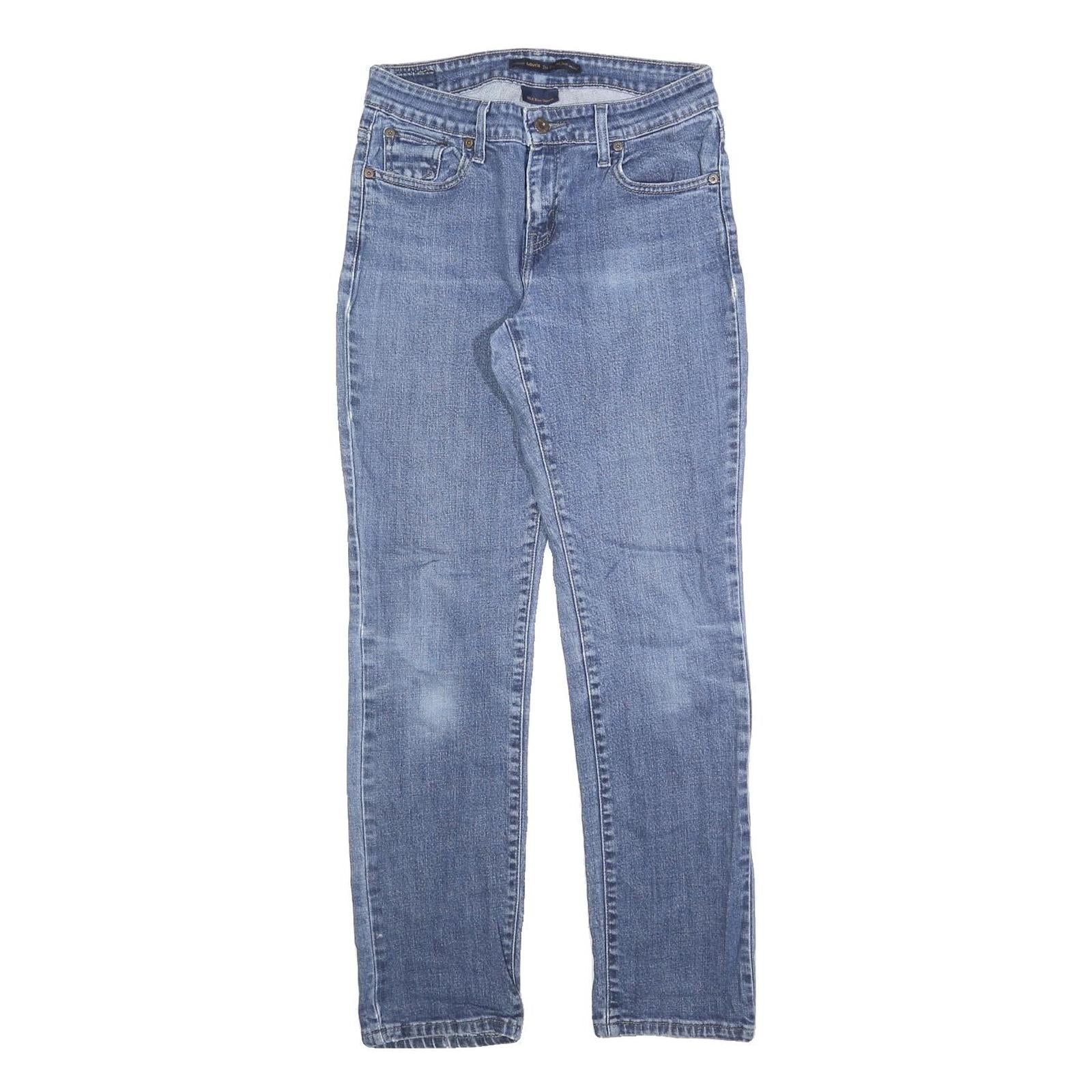LEVI'S Womens Regular Fit Light Blue Denim Jeans W28 L30 Classic Cotton Blend Refurbished - N/A refurbished available on Cerqular