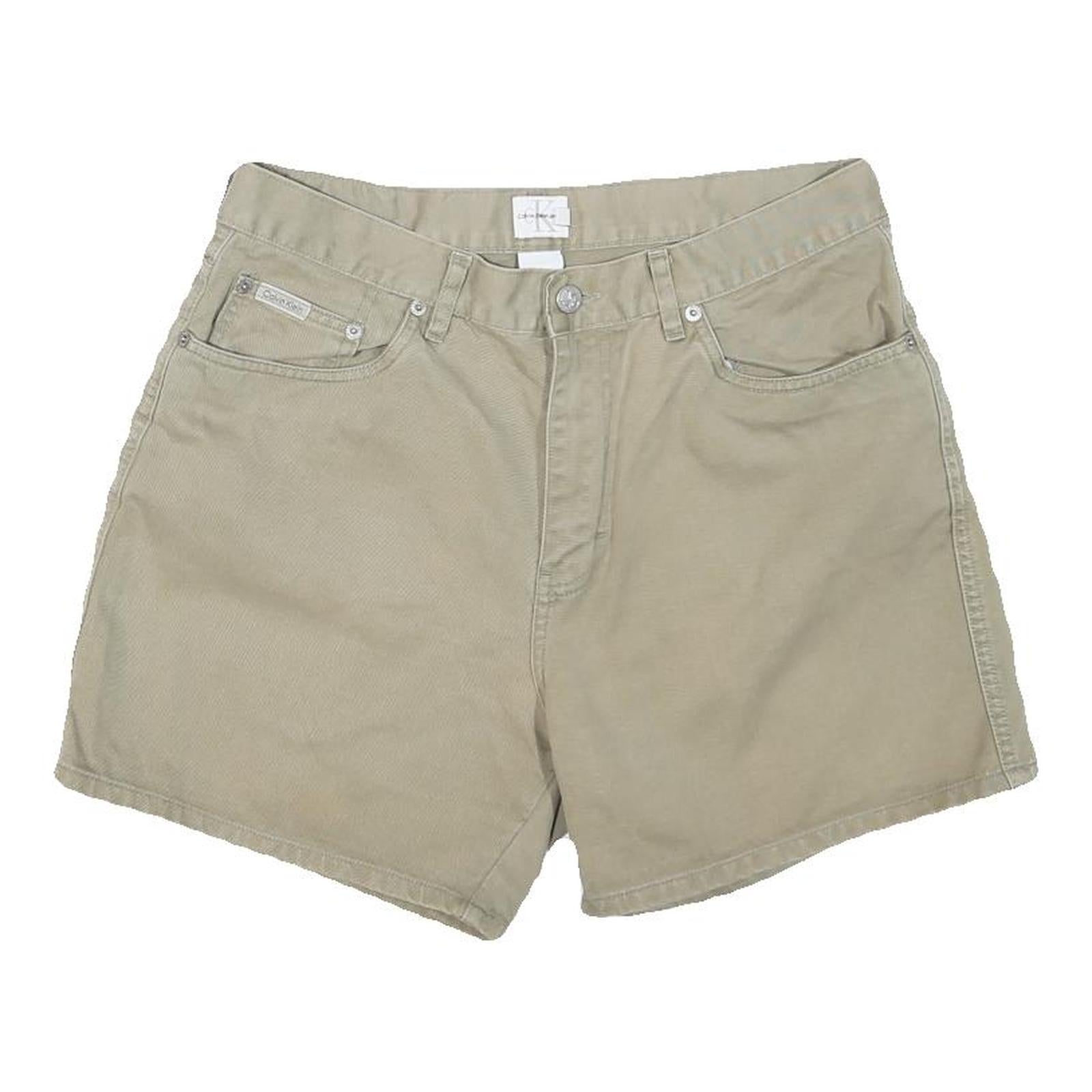 Buy CALVIN KLEIN JEANS Womens Shorts Beige Casual Plain UK 12 W32 Summer Cotton Refurbished - $19.49 CALVIN KLEIN JEANS Womens Shorts Beige Casual Plain UK 12 W32 Summer Cotton Refurbished - N/A refurbished available on Cerqular