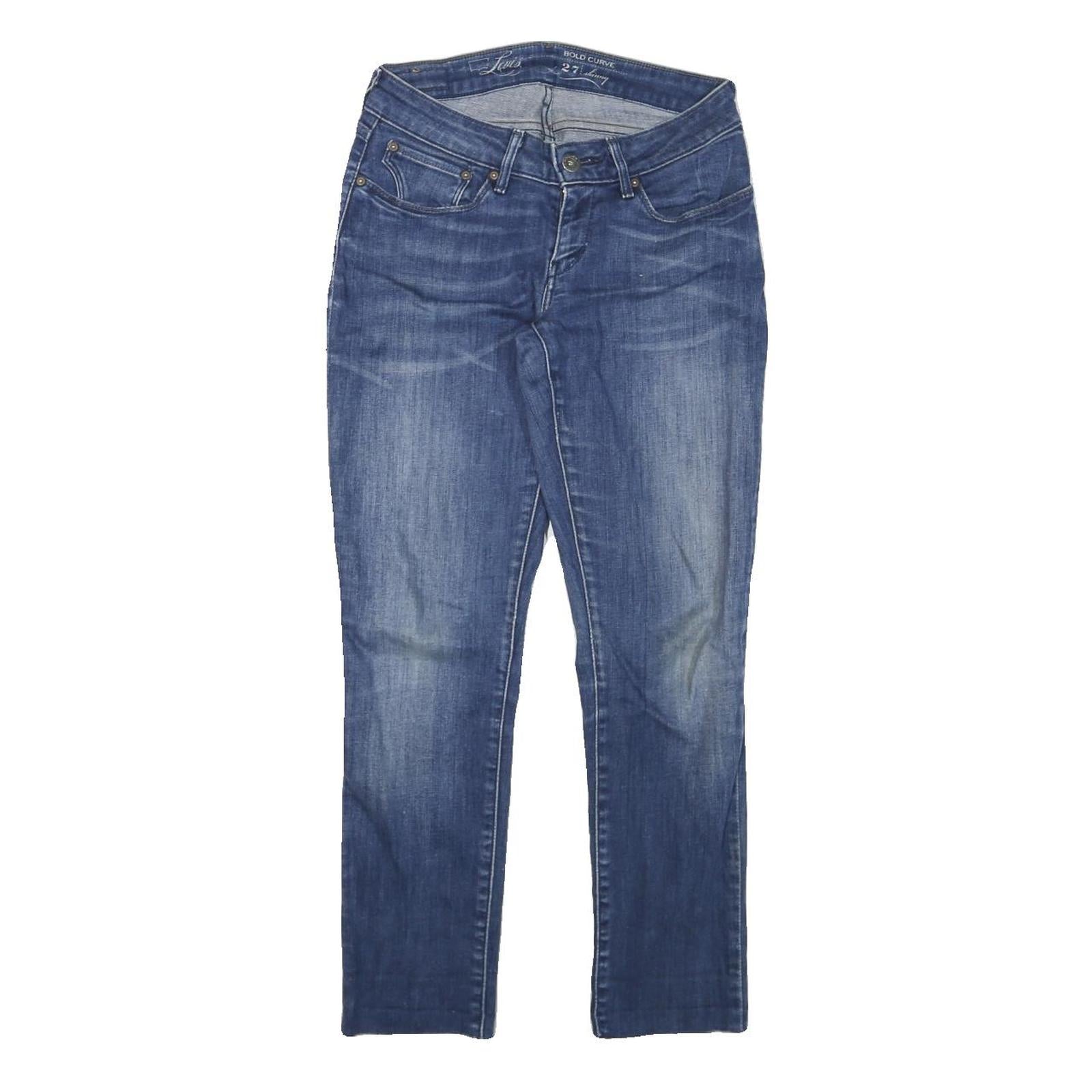 Buy LEVI'S Womens Jeans Blue Slim Skinny Denim Medium W26 L27 Cotton Blend Zip Refurbished - $41.59 LEVI'S Womens Jeans Blue Slim Skinny Denim Medium W26 L27 Cotton Blend Zip Refurbished - N/A refurbished available on Cerqular