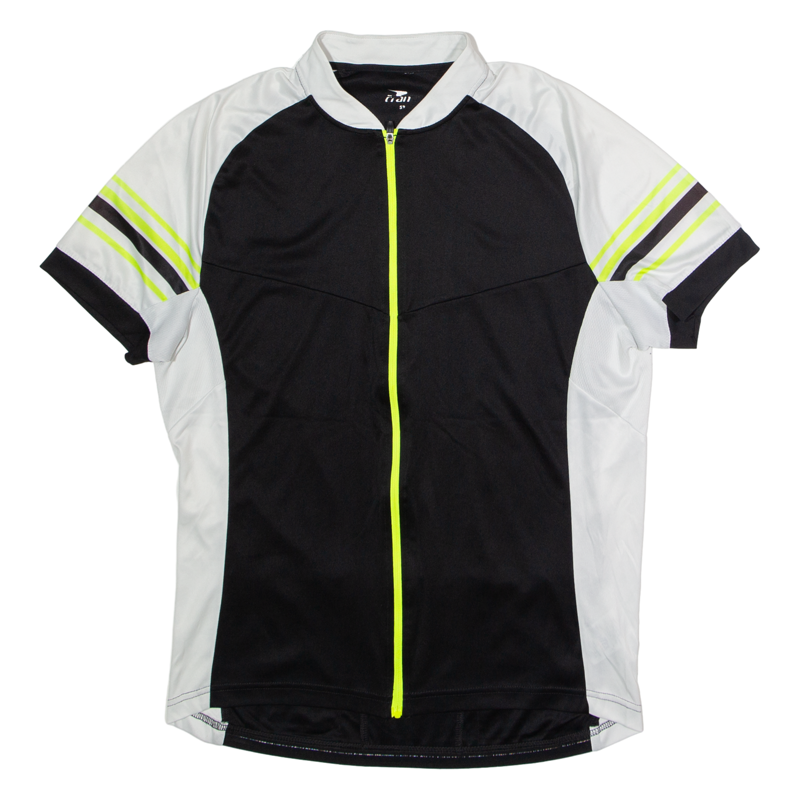 CRANE Full Zip Cycling Mens Jersey Black High Neck L Refurbished - N/A refurbished available on Cerqular
