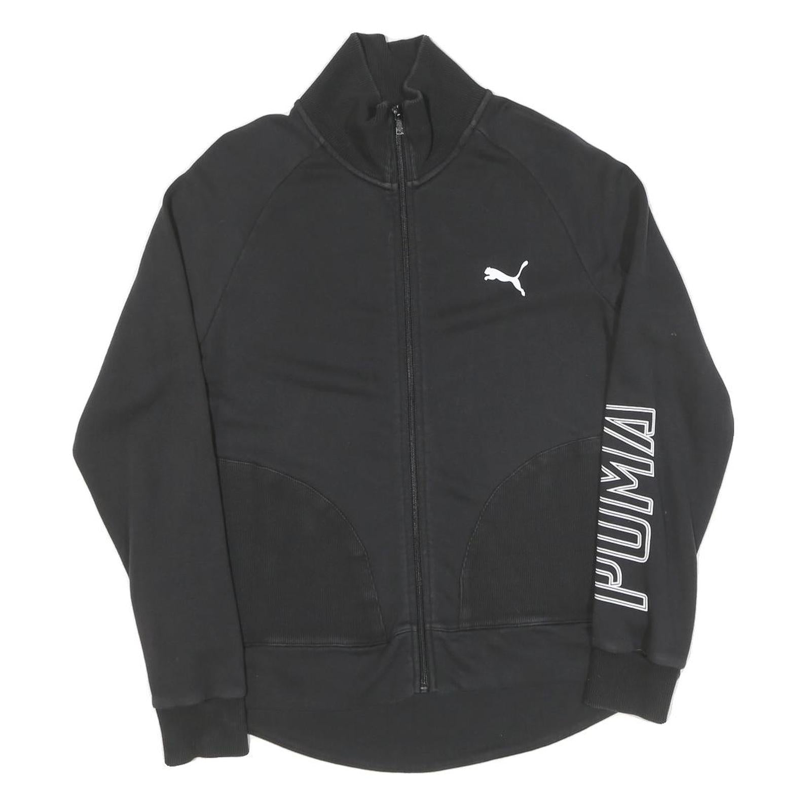 Buy PUMA Womens Black Cotton Track Jacket XL Zip Plain Sport Casual Refurbished - $41.59 PUMA Womens Black Cotton Track Jacket XL Zip Plain Sport Casual Refurbished - N/A refurbished available on Cerqular