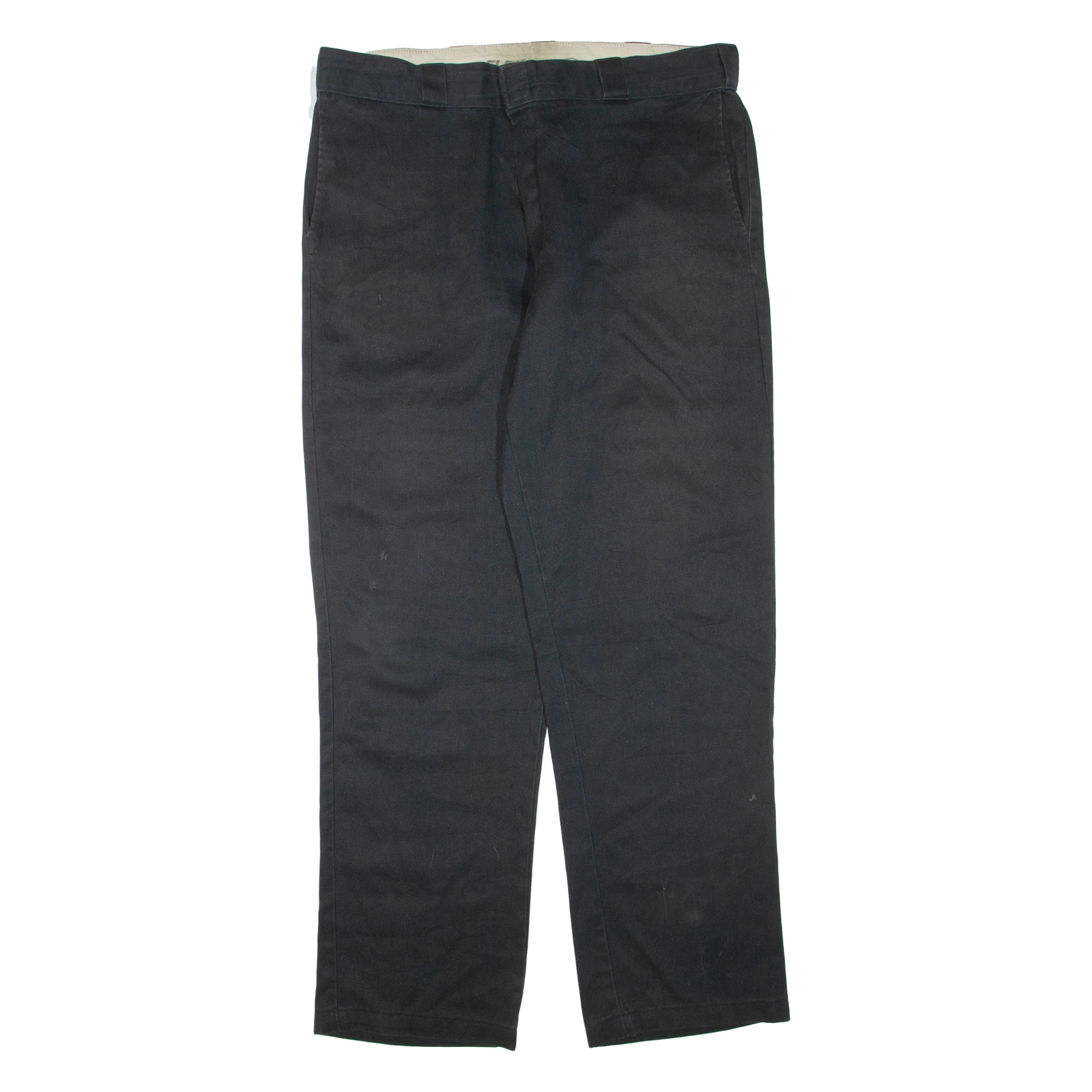DICKIES Mens Trousers Black Regular Tapered W38 L34 Refurbished - N/A refurbished available on Cerqular